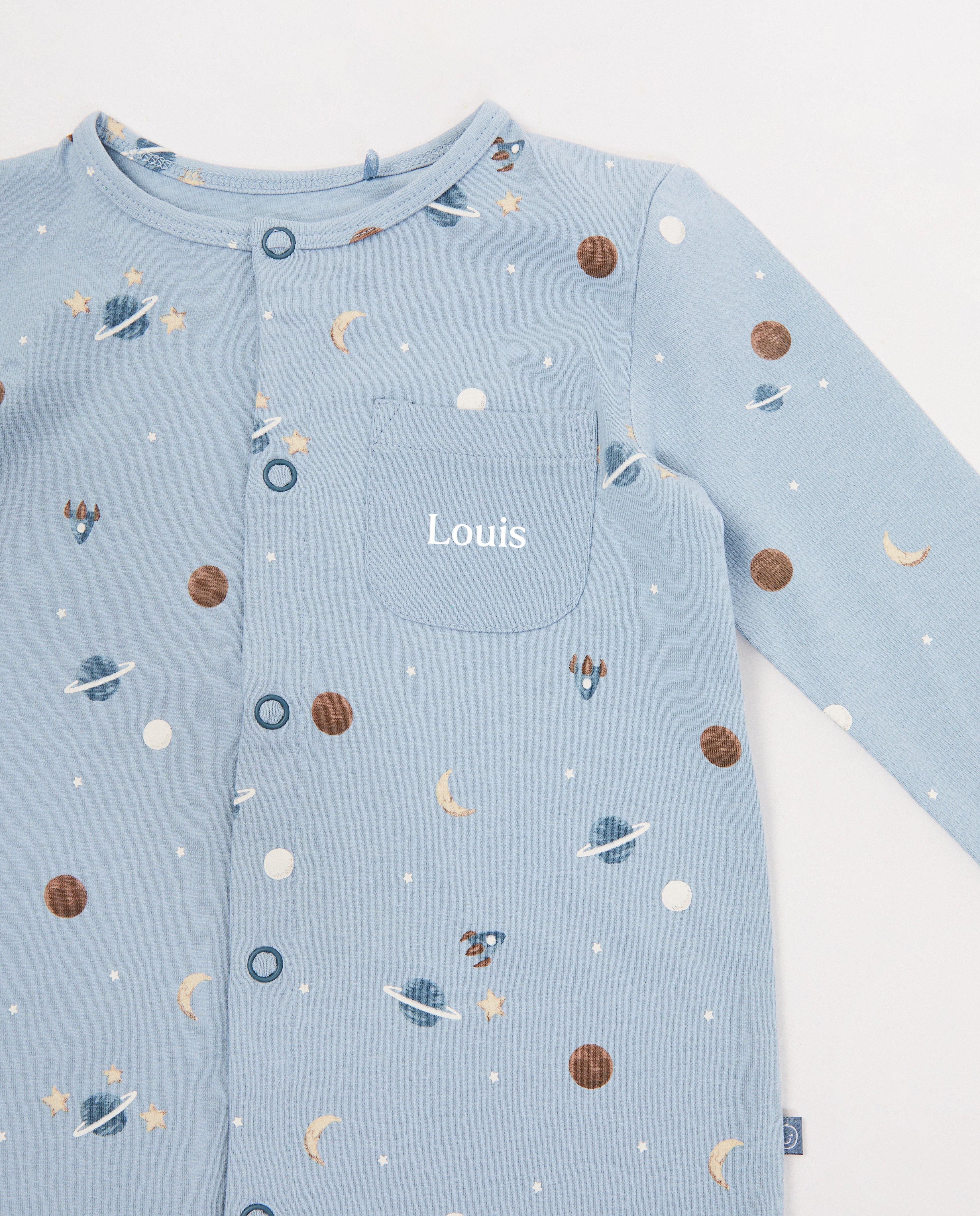 Personaliseerbare pyjama, 74-98 - Product Detail - grijs - afbeelding nummer 3