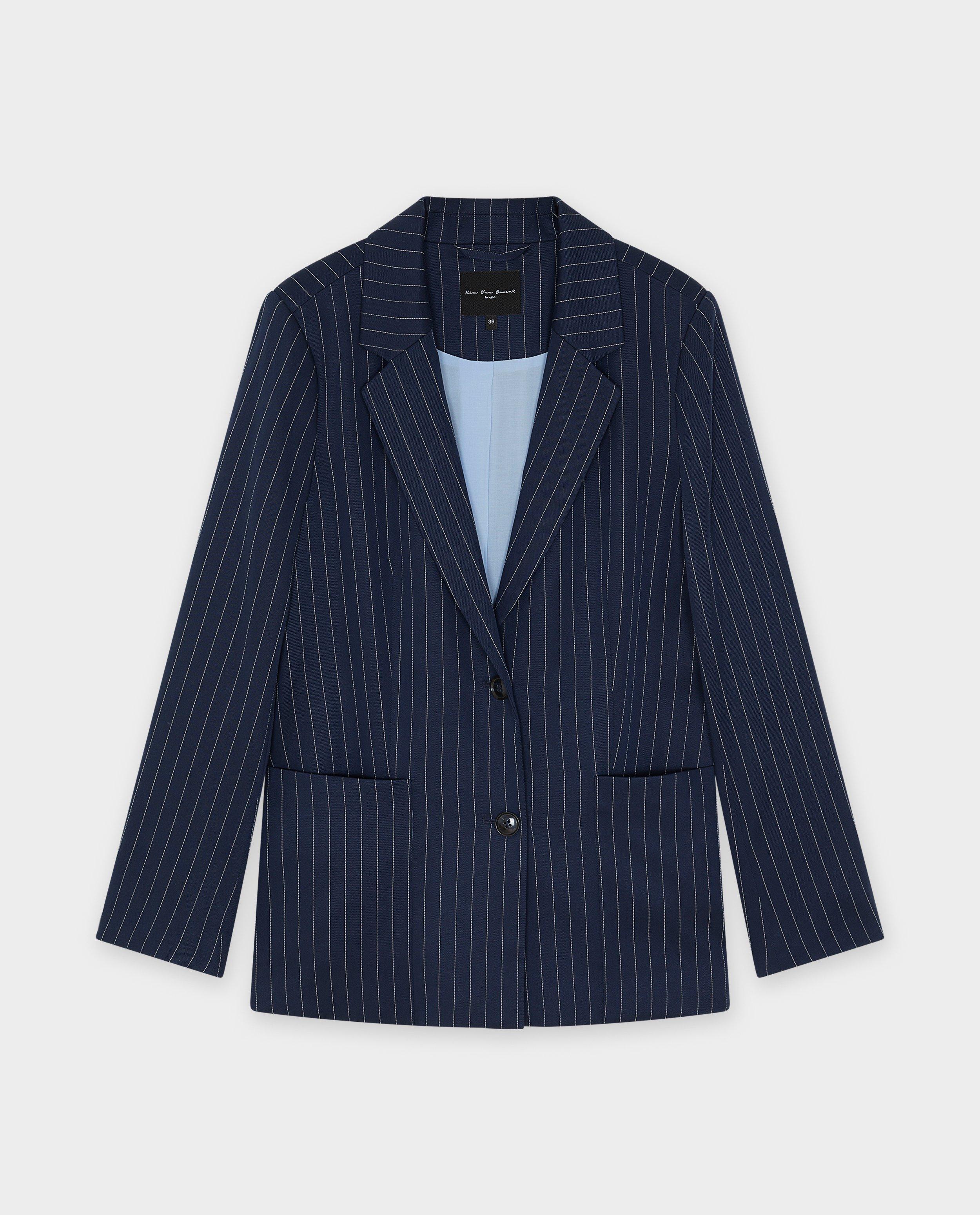 Blazers - Blazer met krijtstreep