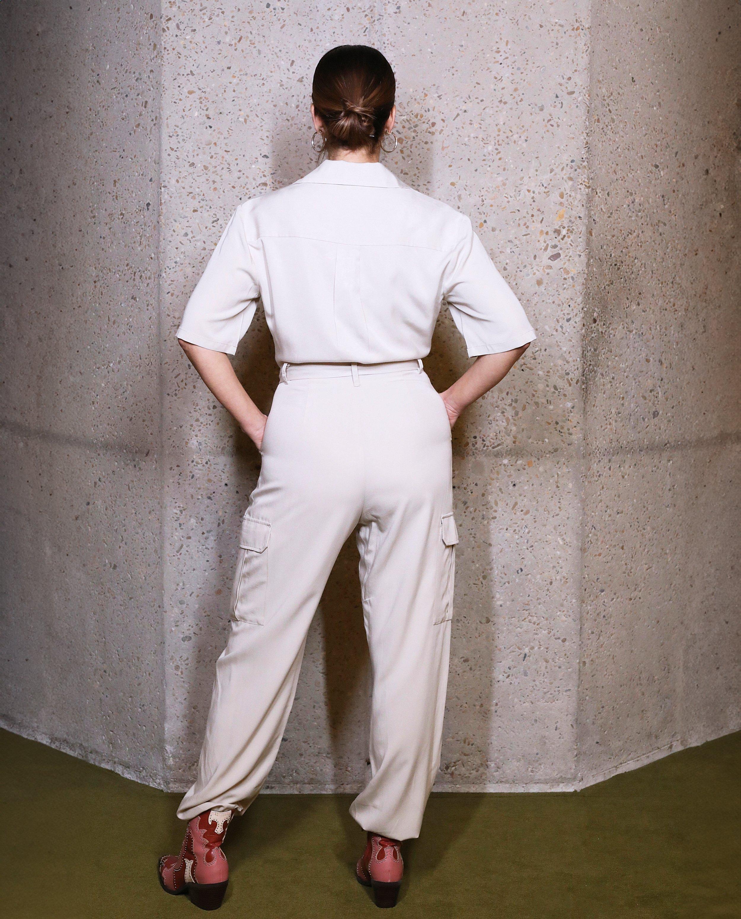 Jumpsuit - Beige jumpsuit