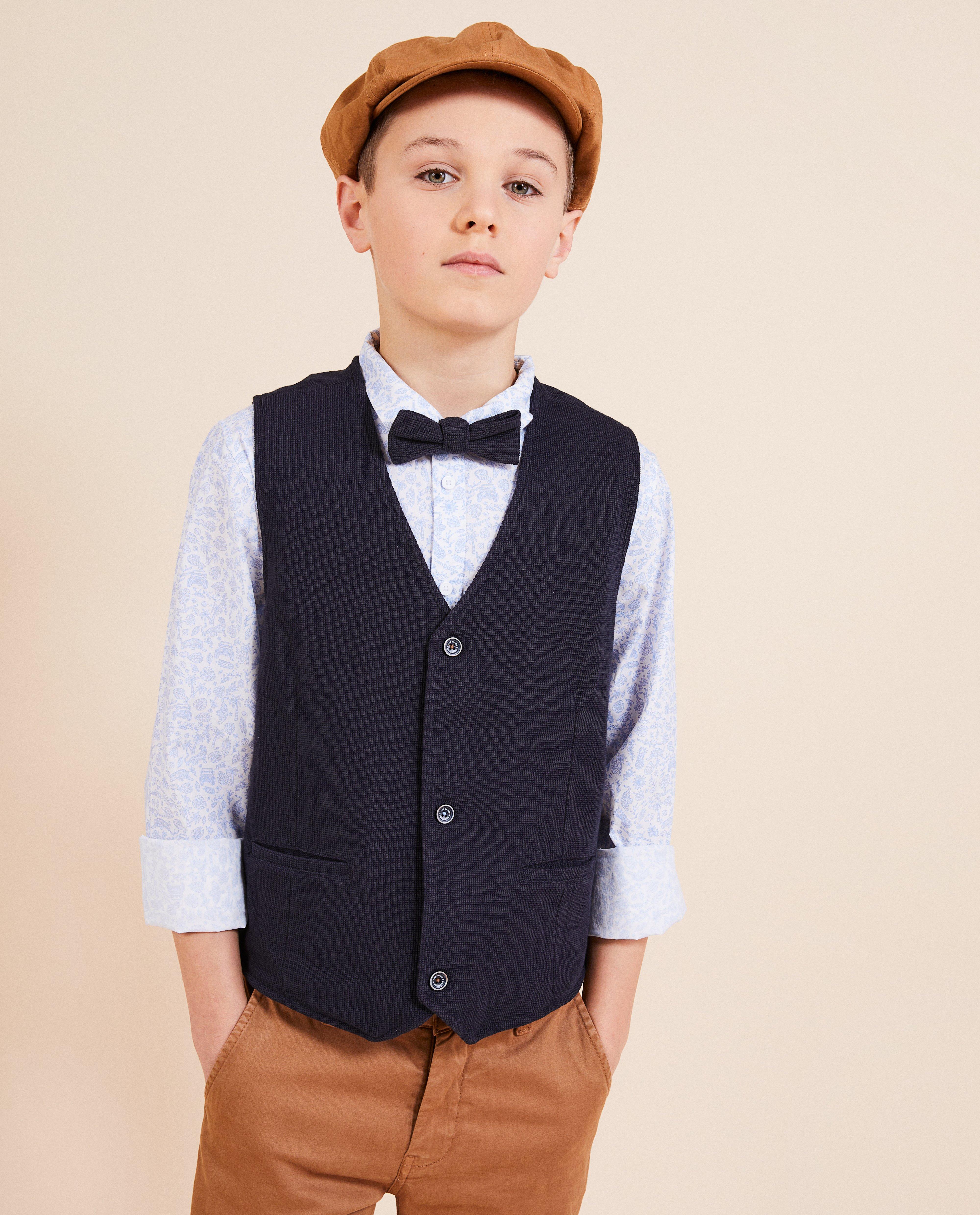Gilet met wafelpatroon, feest - null - Kidz Nation