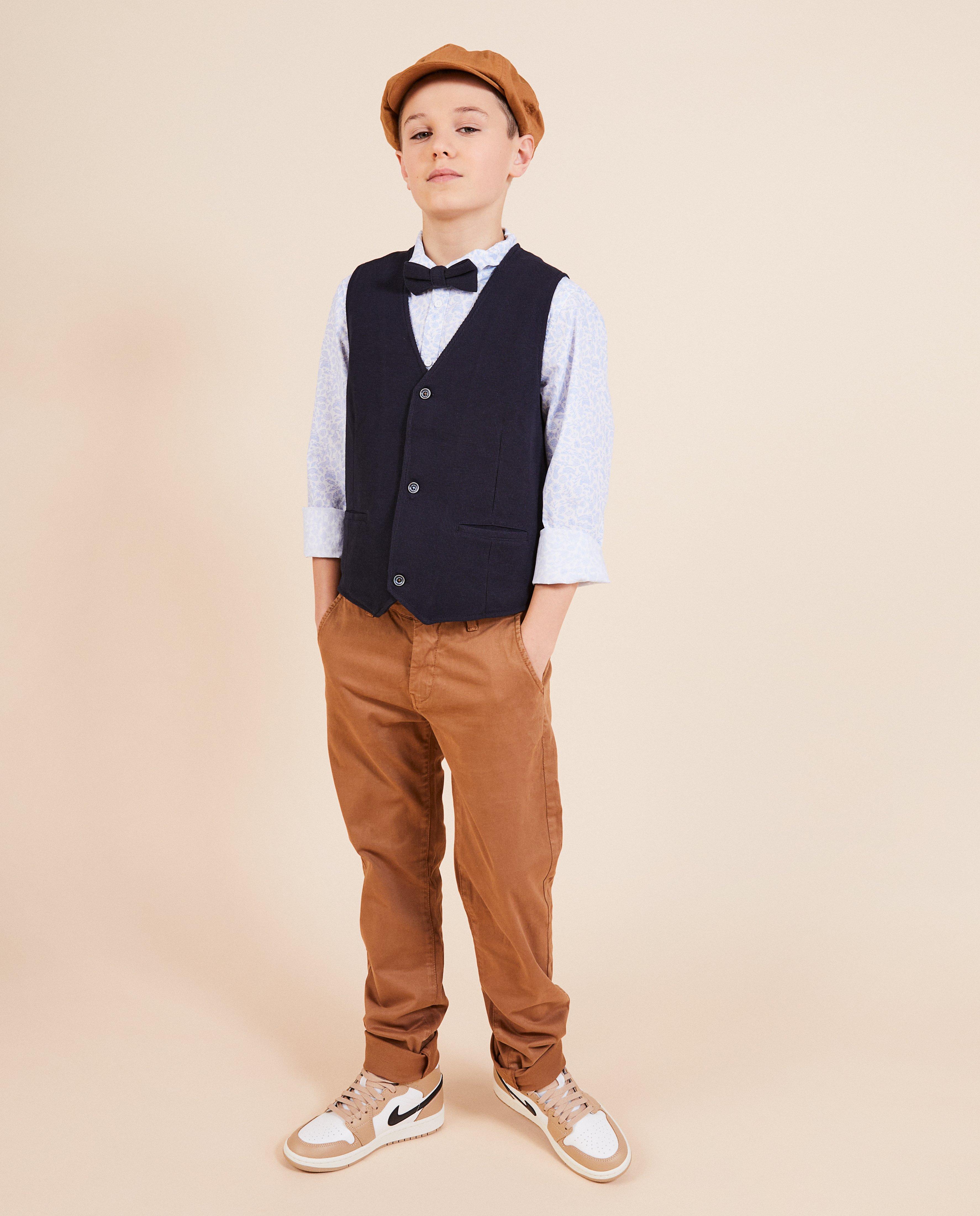 Cardigan - Gilet met wafelpatroon, feest