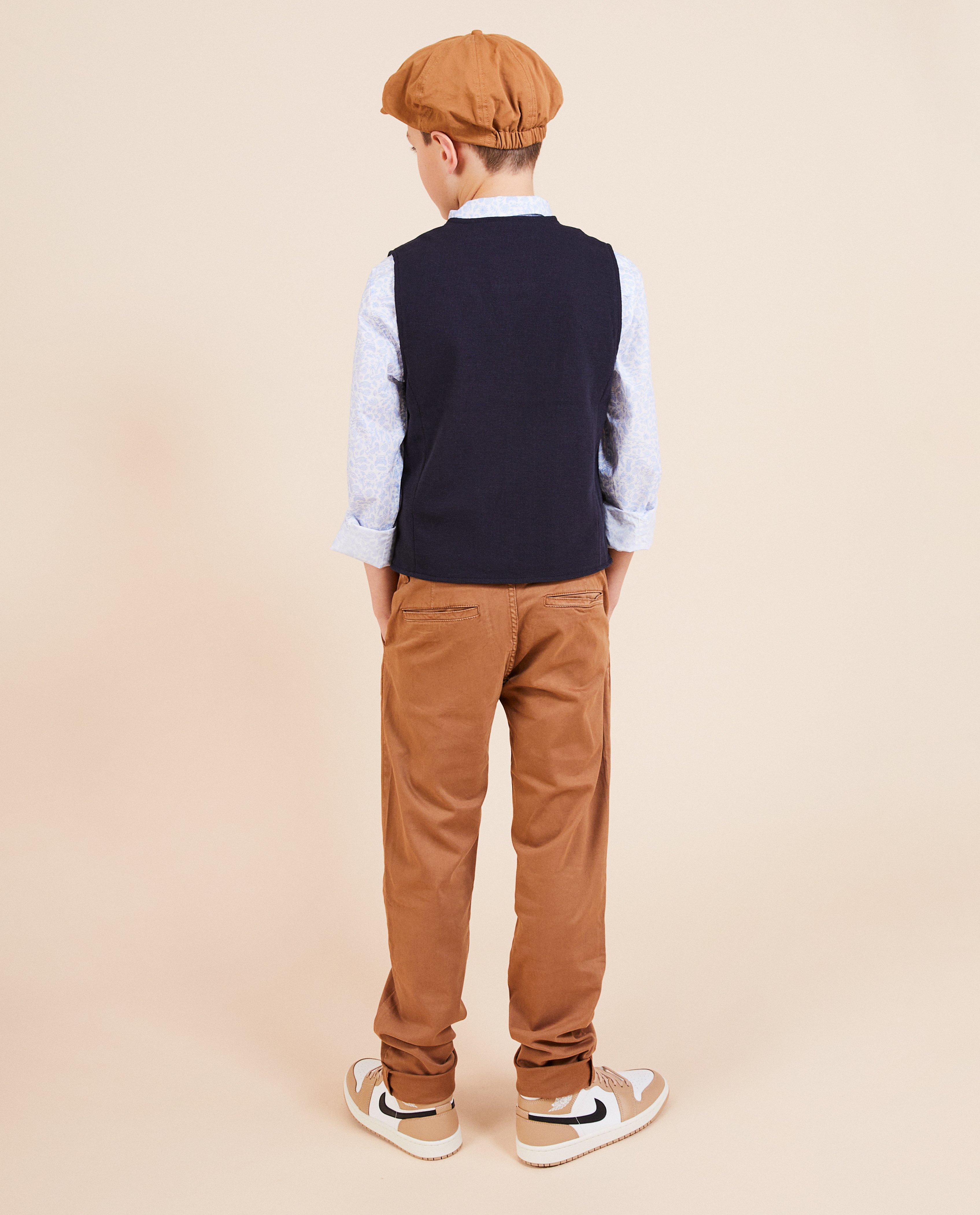 Cardigan - Gilet met wafelpatroon, feest