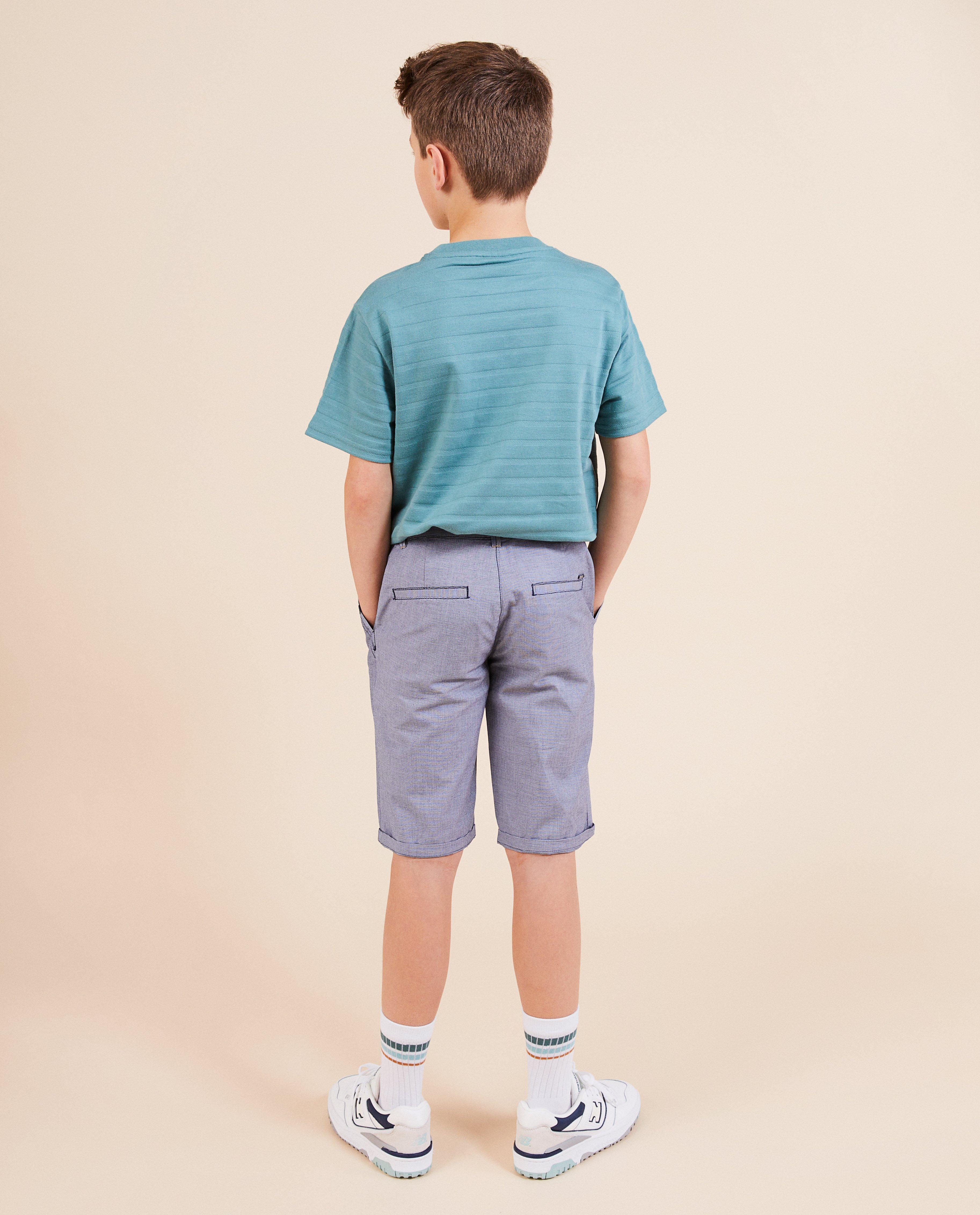 Shorten - Blauwe short, feest