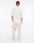 Hemden - Wit hemd van linnenmix