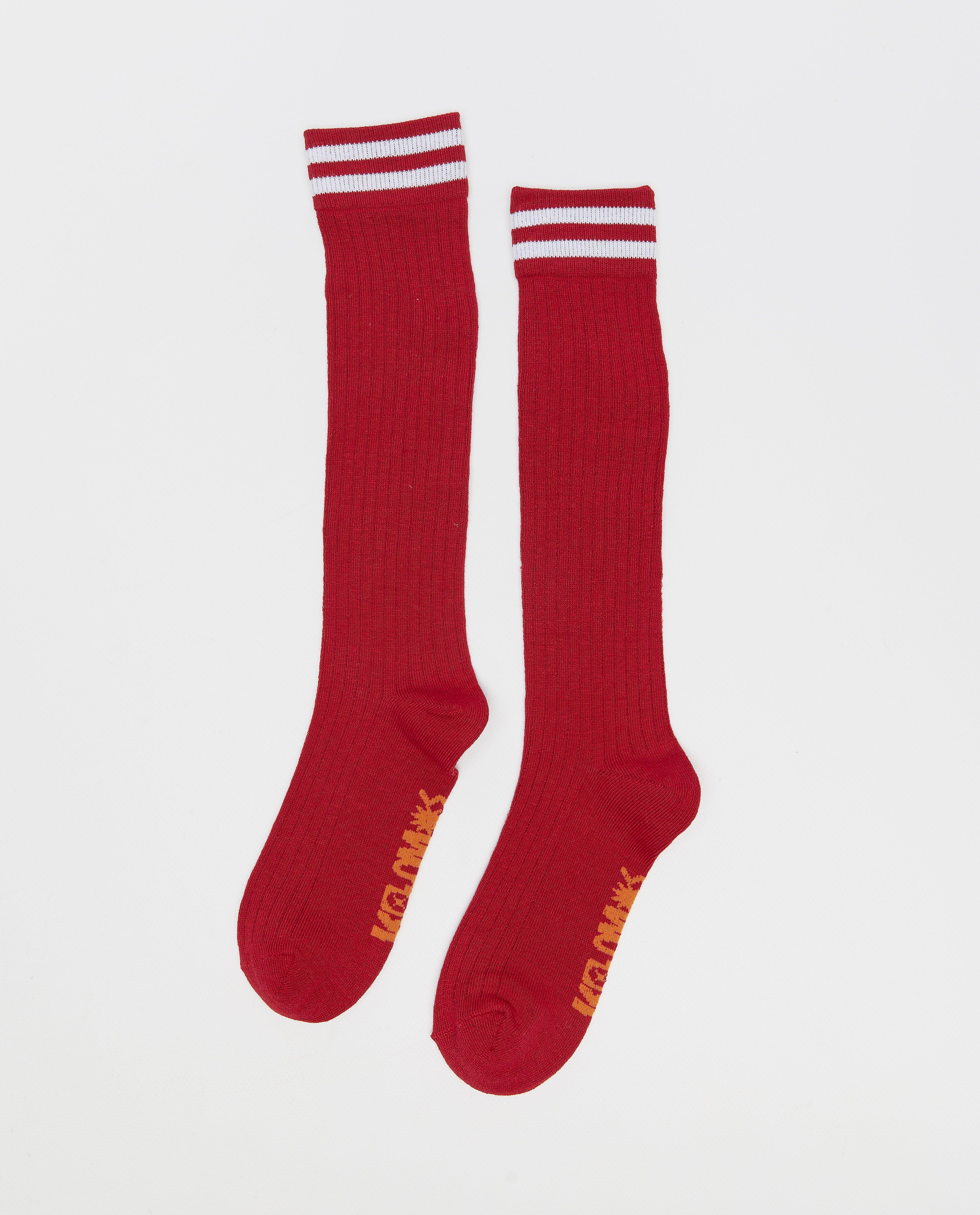 Kousen - Rode kniekousen Milo