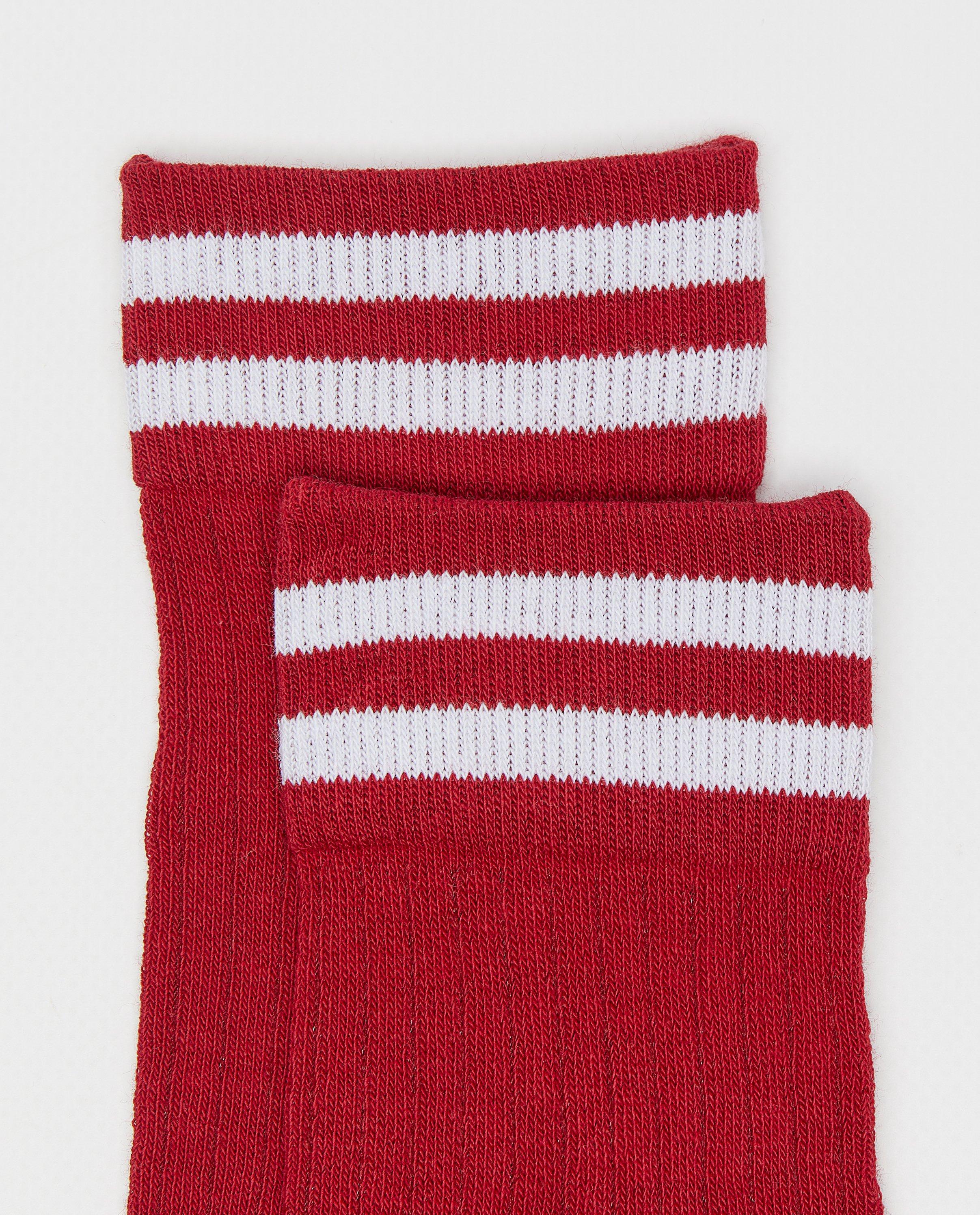 Kousen - Rode kniekousen Milo