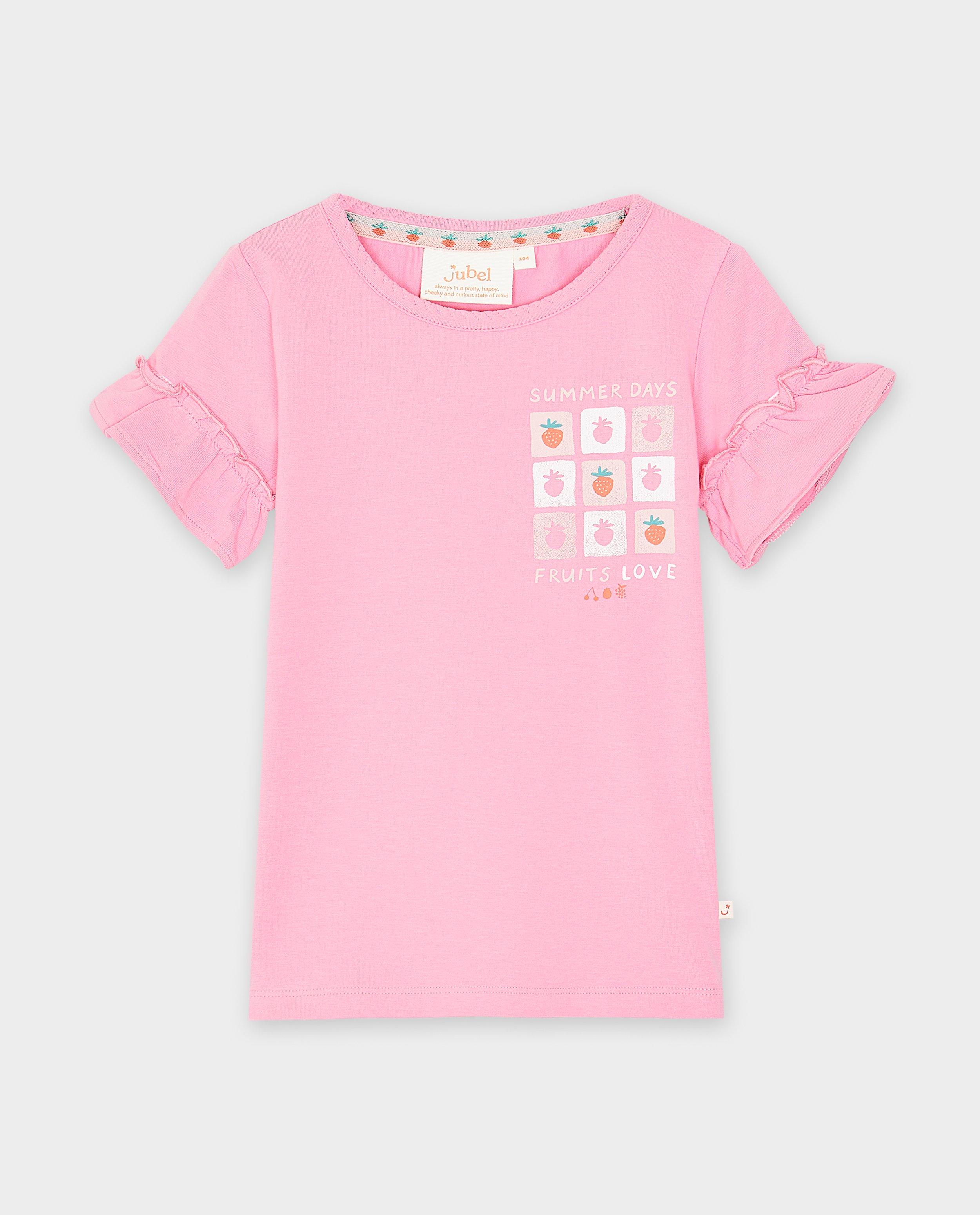 T-shirts - Roze T-shirt met print