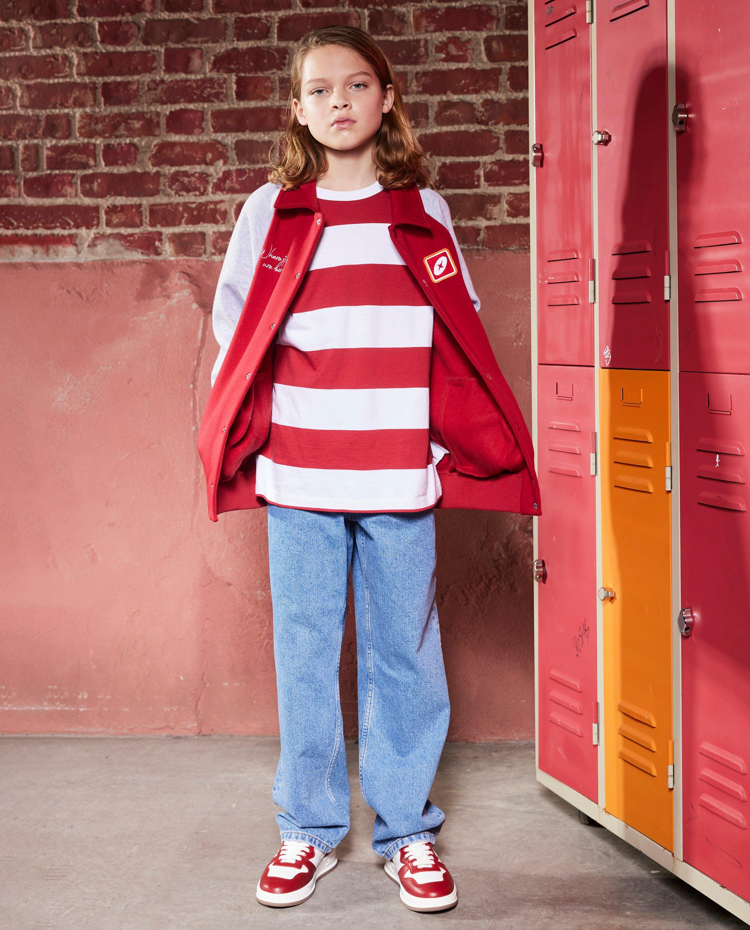 Blauwe jeans Milo, loose fit, 6-14 jaar - null - Milo