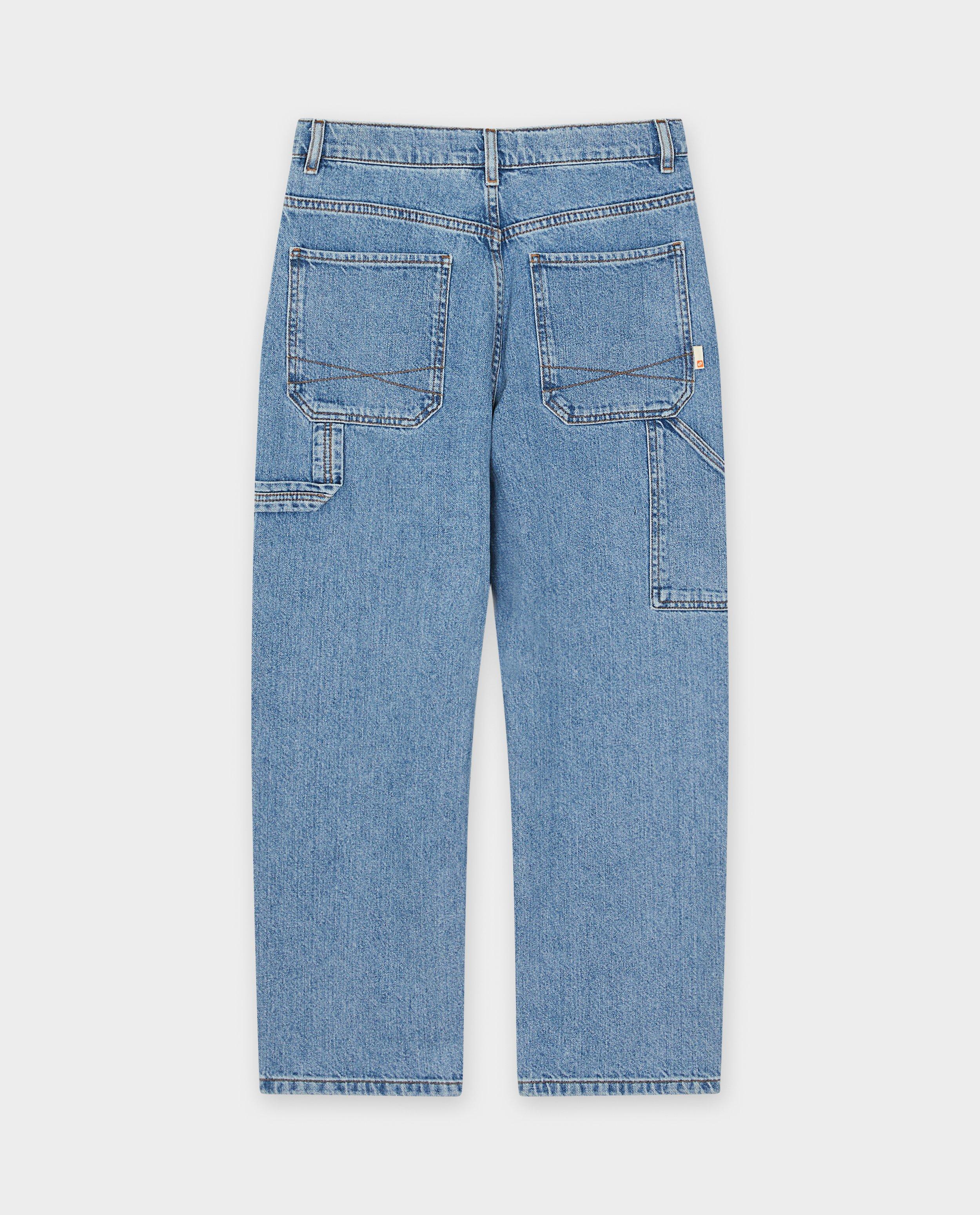 Jeans - Blauwe jeans Milo, loose fit, 6-14 jaar