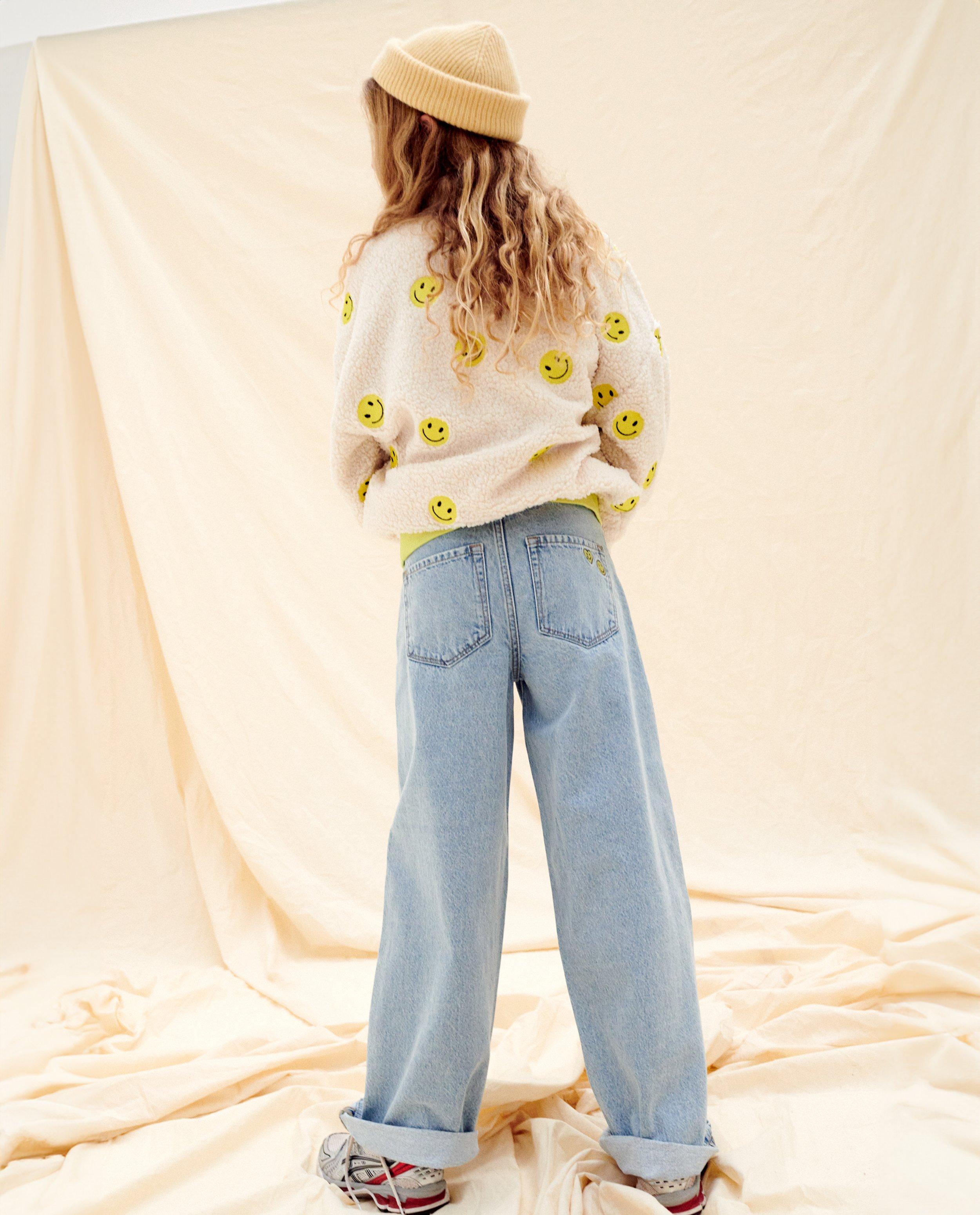 Jeans - Blauwe jeans, wide fit