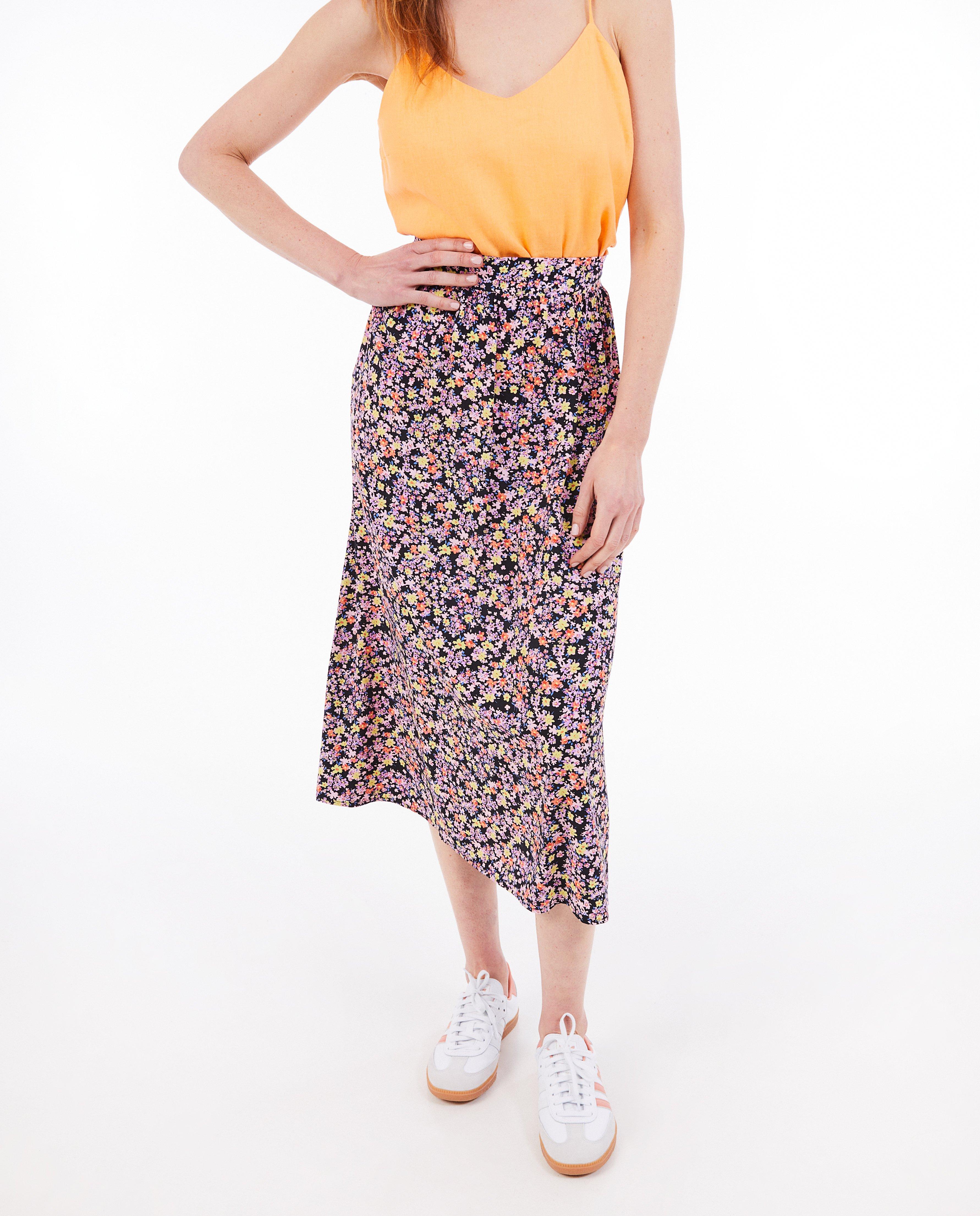 Rokken - Rok met bloemenprint