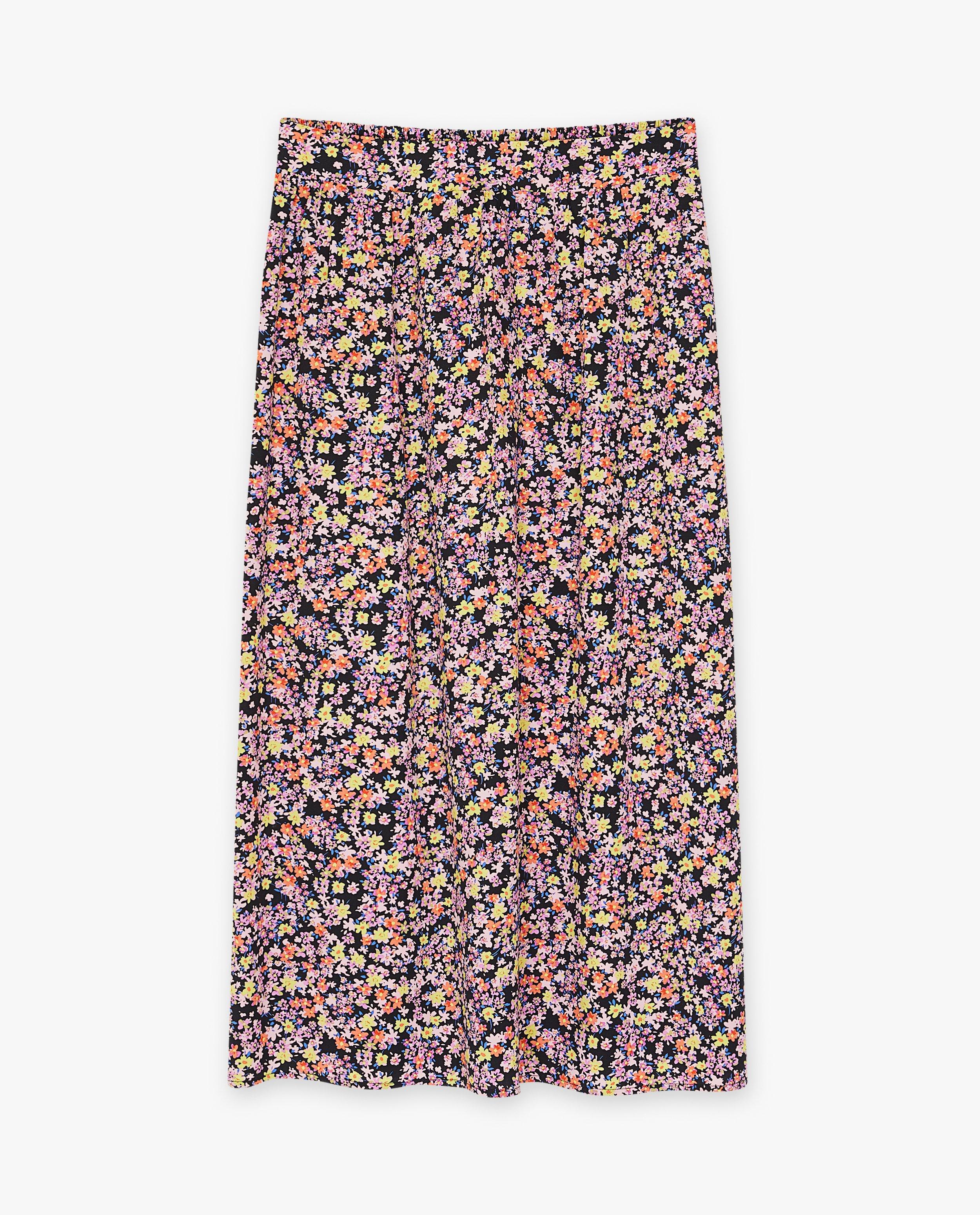 Rokken - Rok met bloemenprint