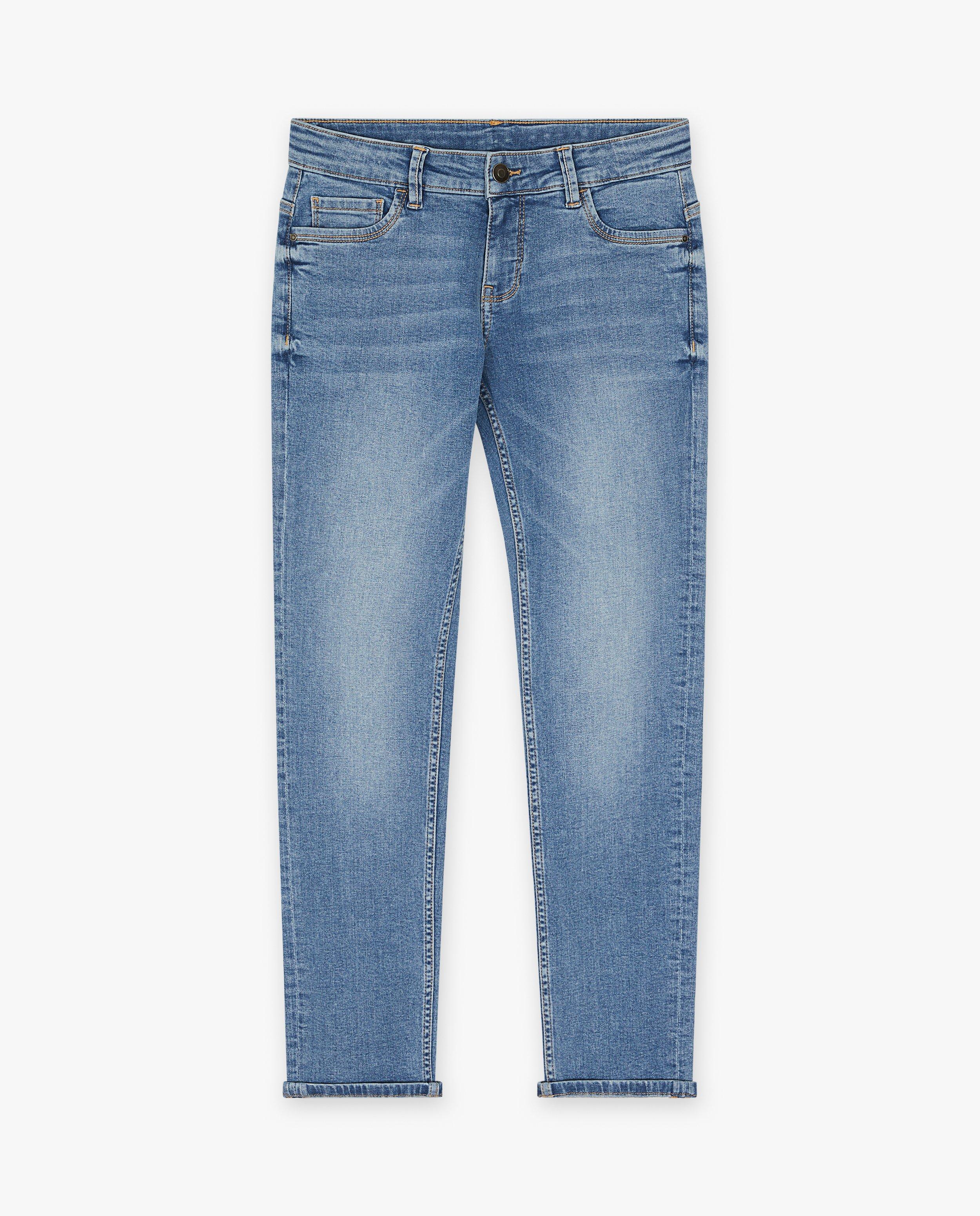 Jeans - Donkerblauwe jeans, straight fit