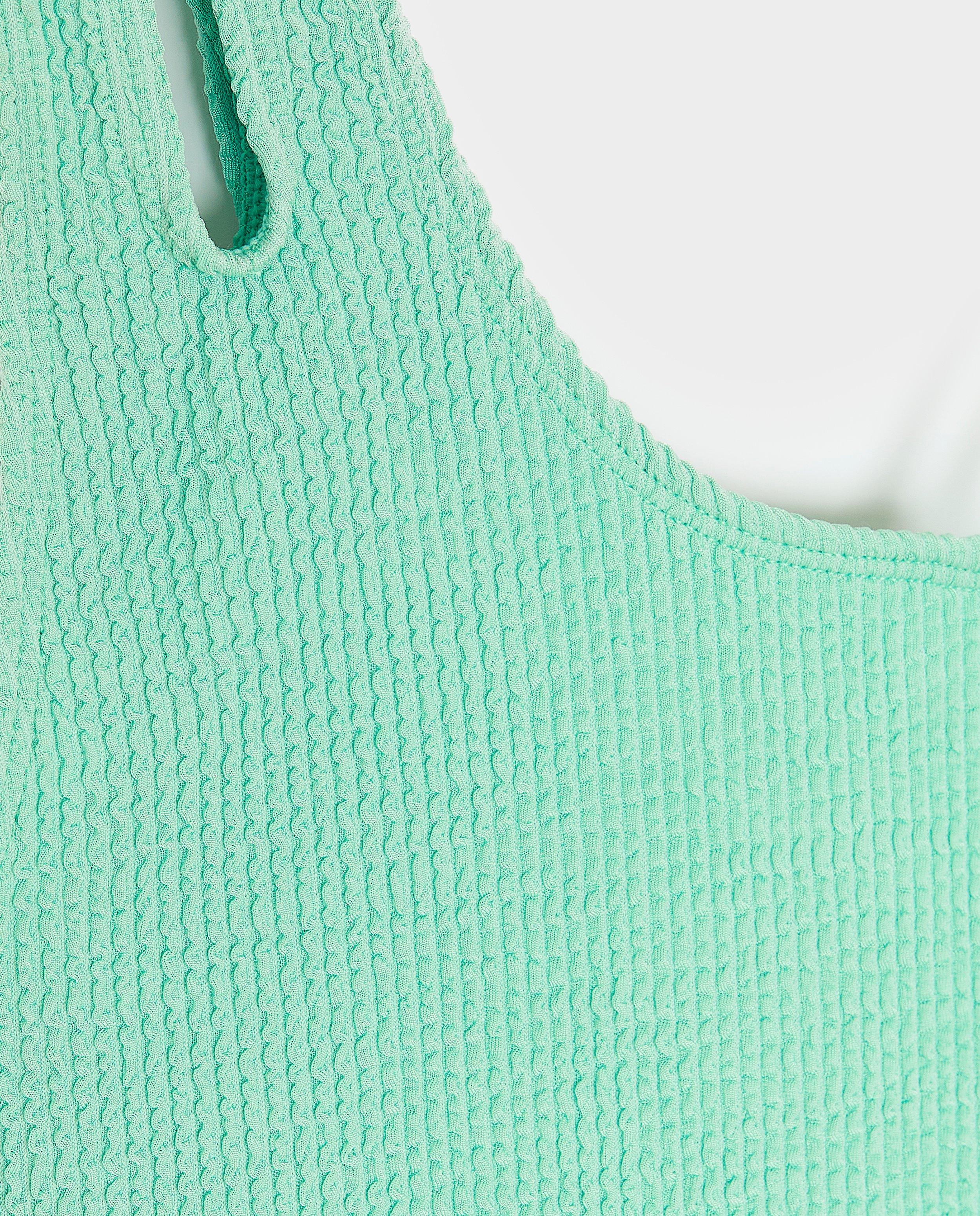 Maillot vert structur&eacute; - D&eacute;tails du produit - vert clair - image num&eacute;ro 3