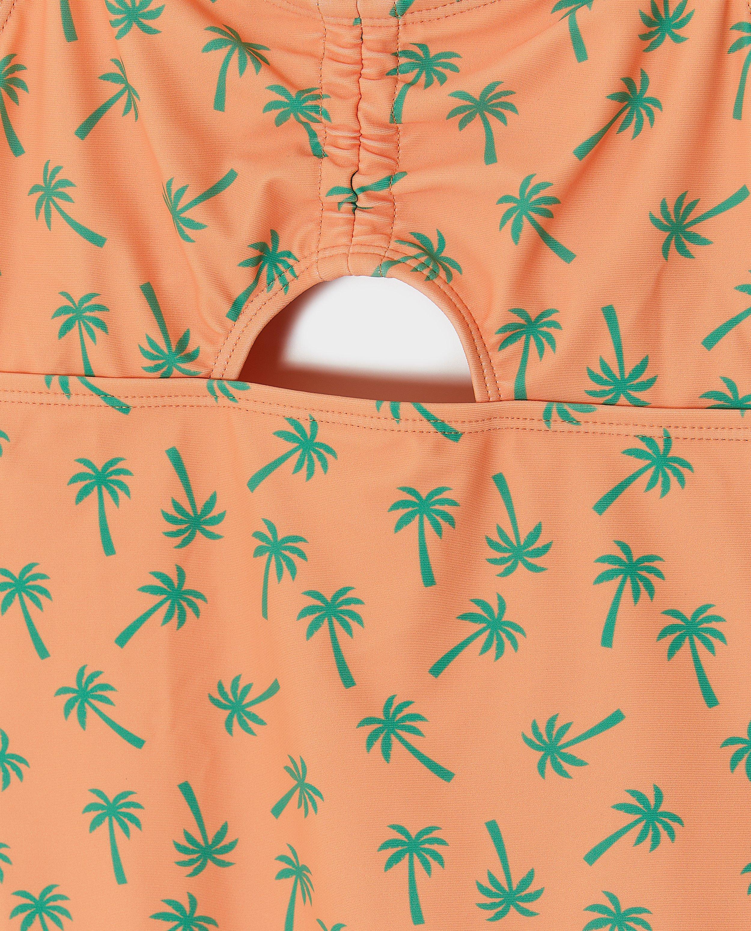 Zwemkleding - Badpak met palmboomprint
