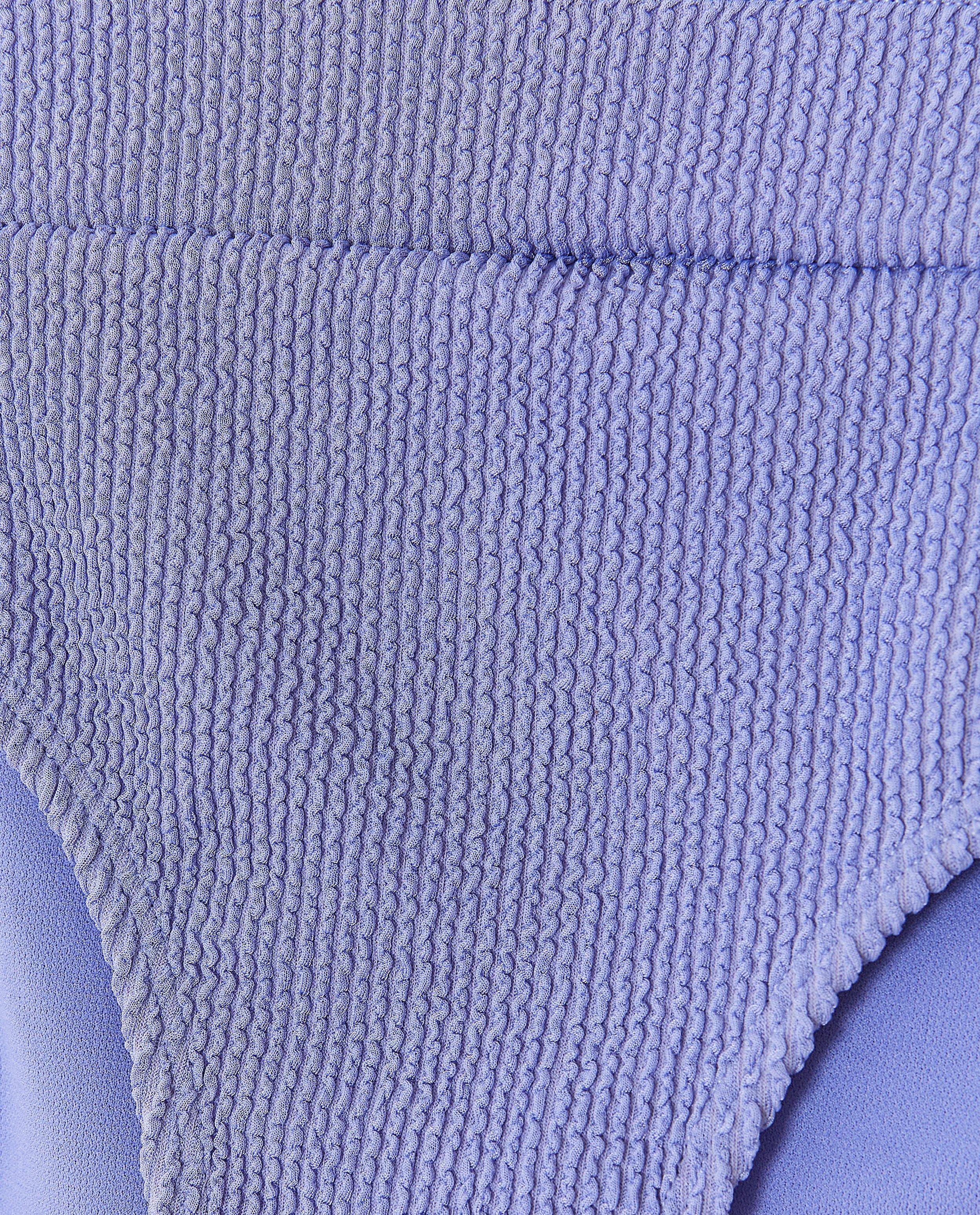 Zwemkleding - Paarse bikini met structuur