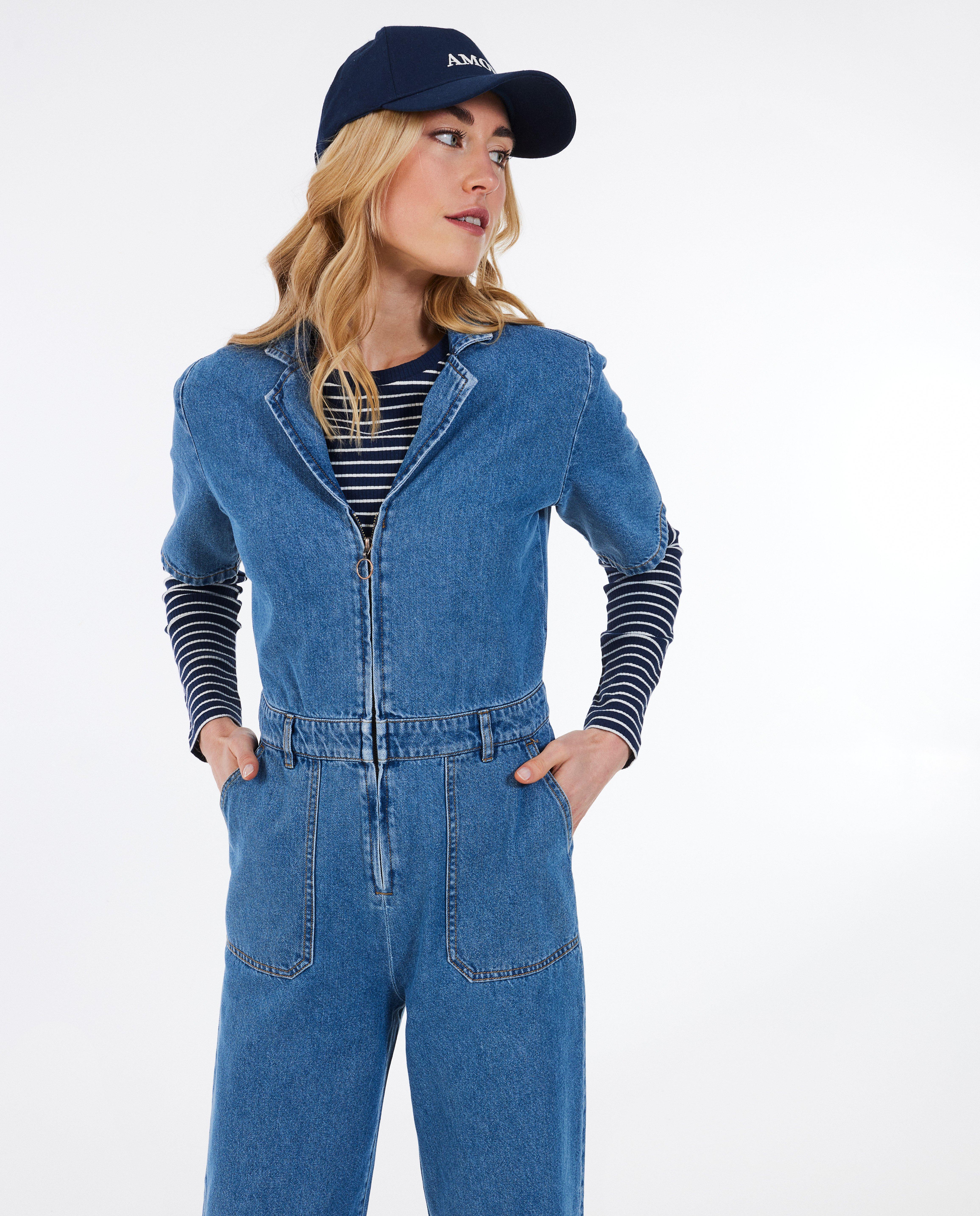 Jumpsuit - Jumpsuit van jeans