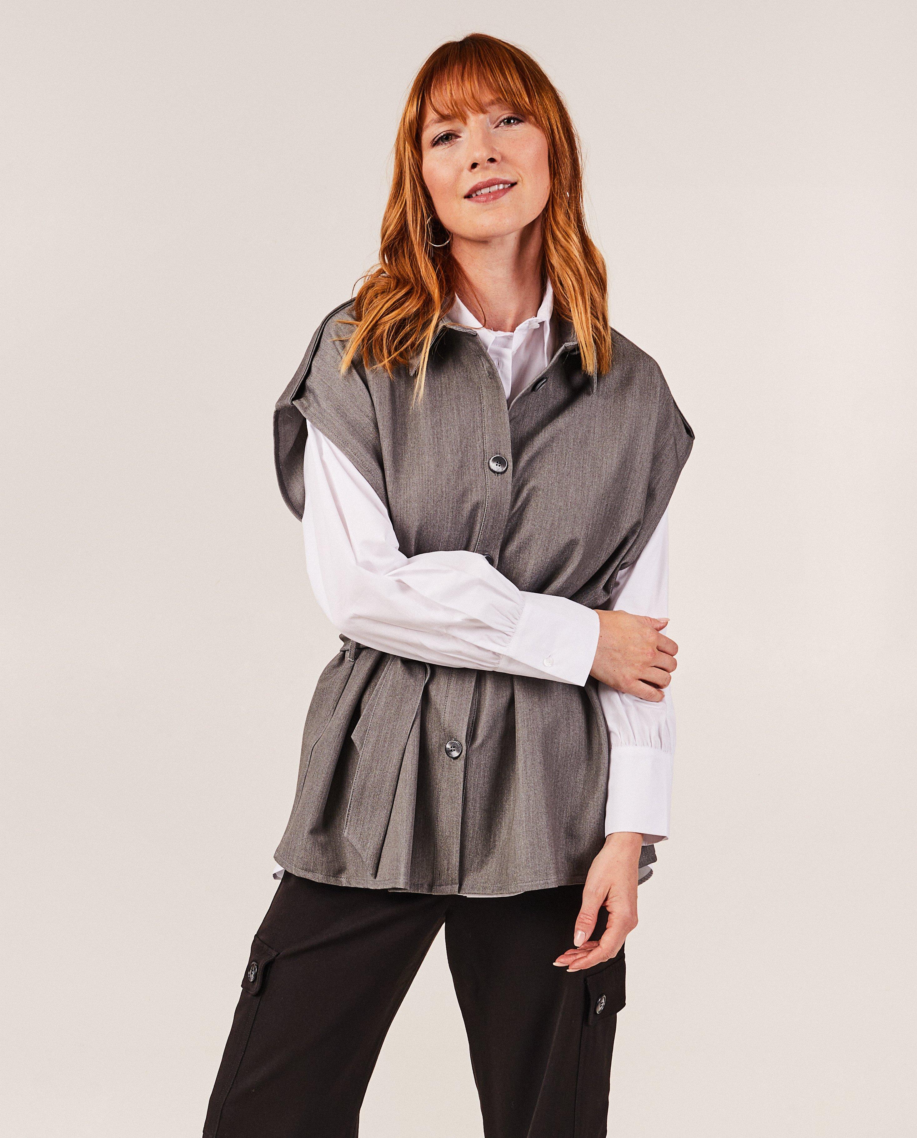 Blazers - Mouwloos vest met knooplint