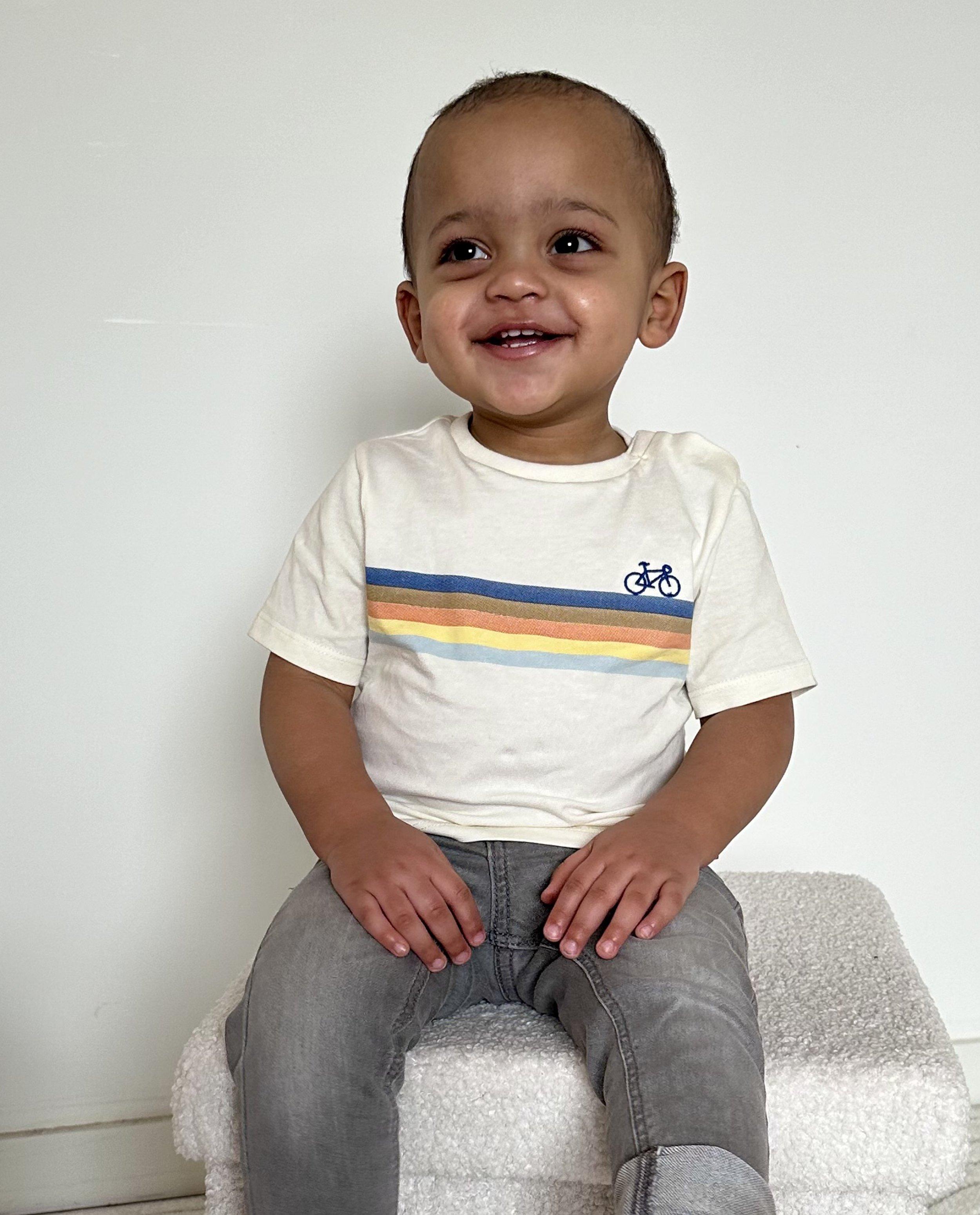 T-shirt van biokatoen, baby - null - Baptiste