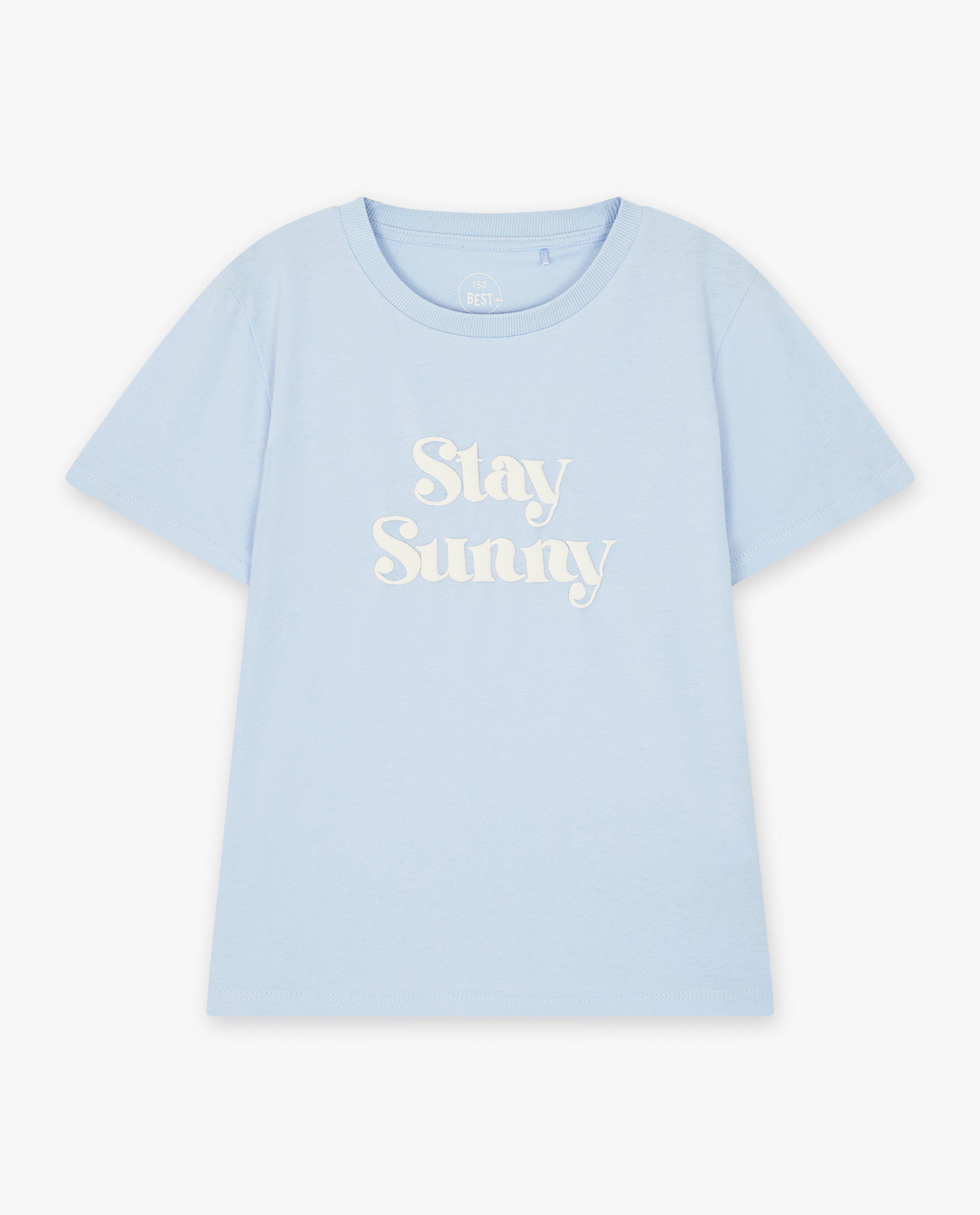 T-shirts - T-shirt met opschrift