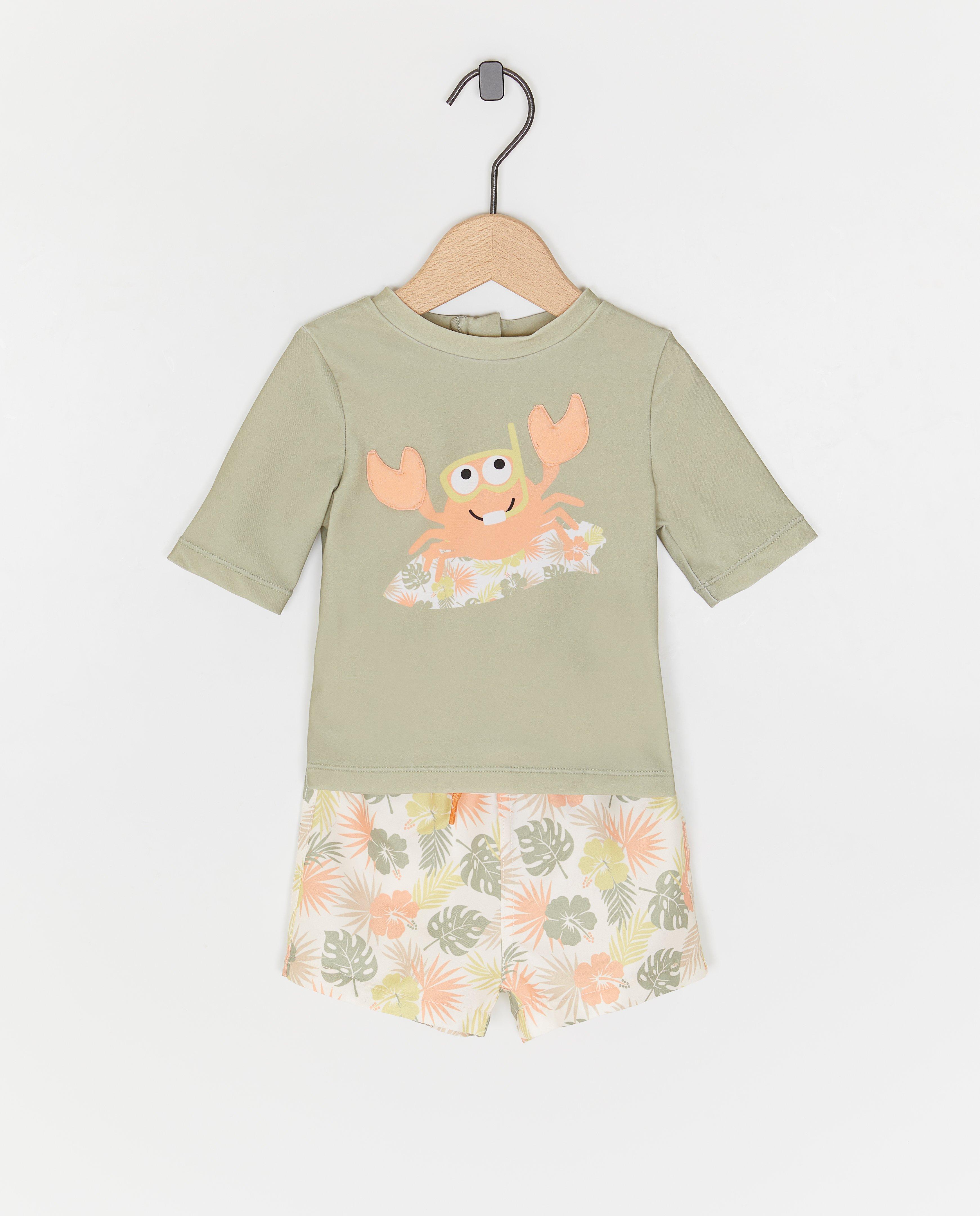 Ensemble de natation : top + short, UPF 50+ - null - Cuddles and Smiles