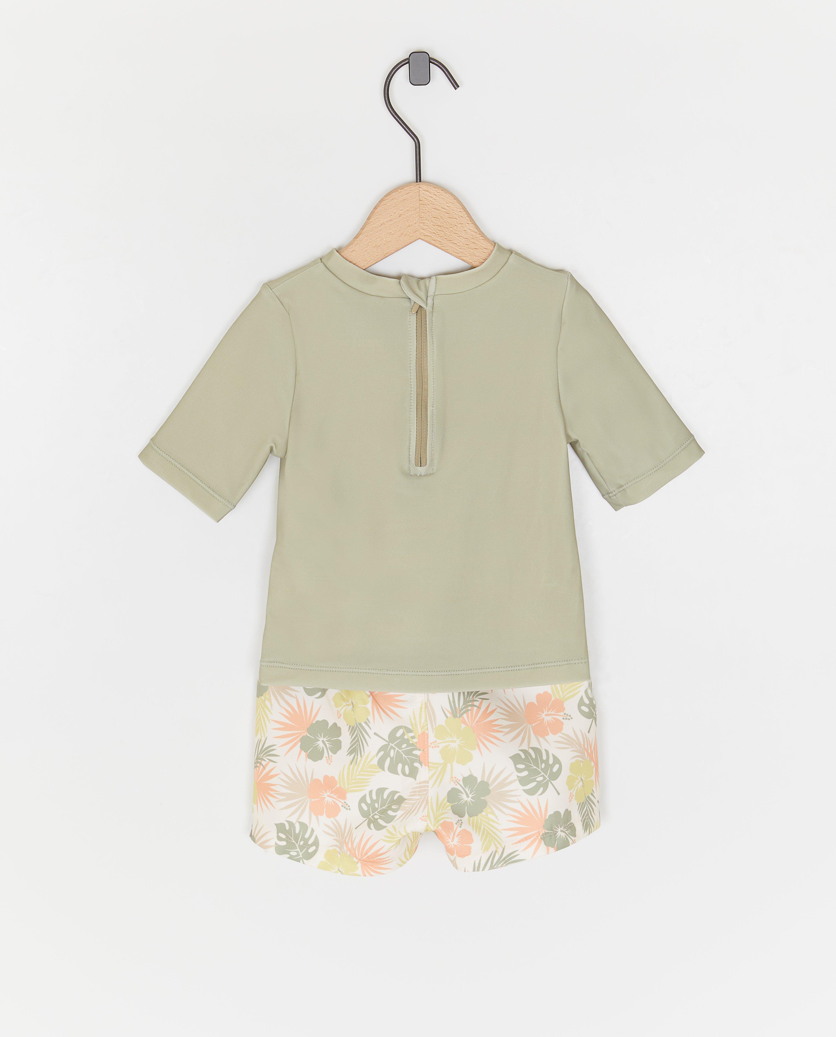 Zwemkleding - Zwemset: top + short, UPF 50+