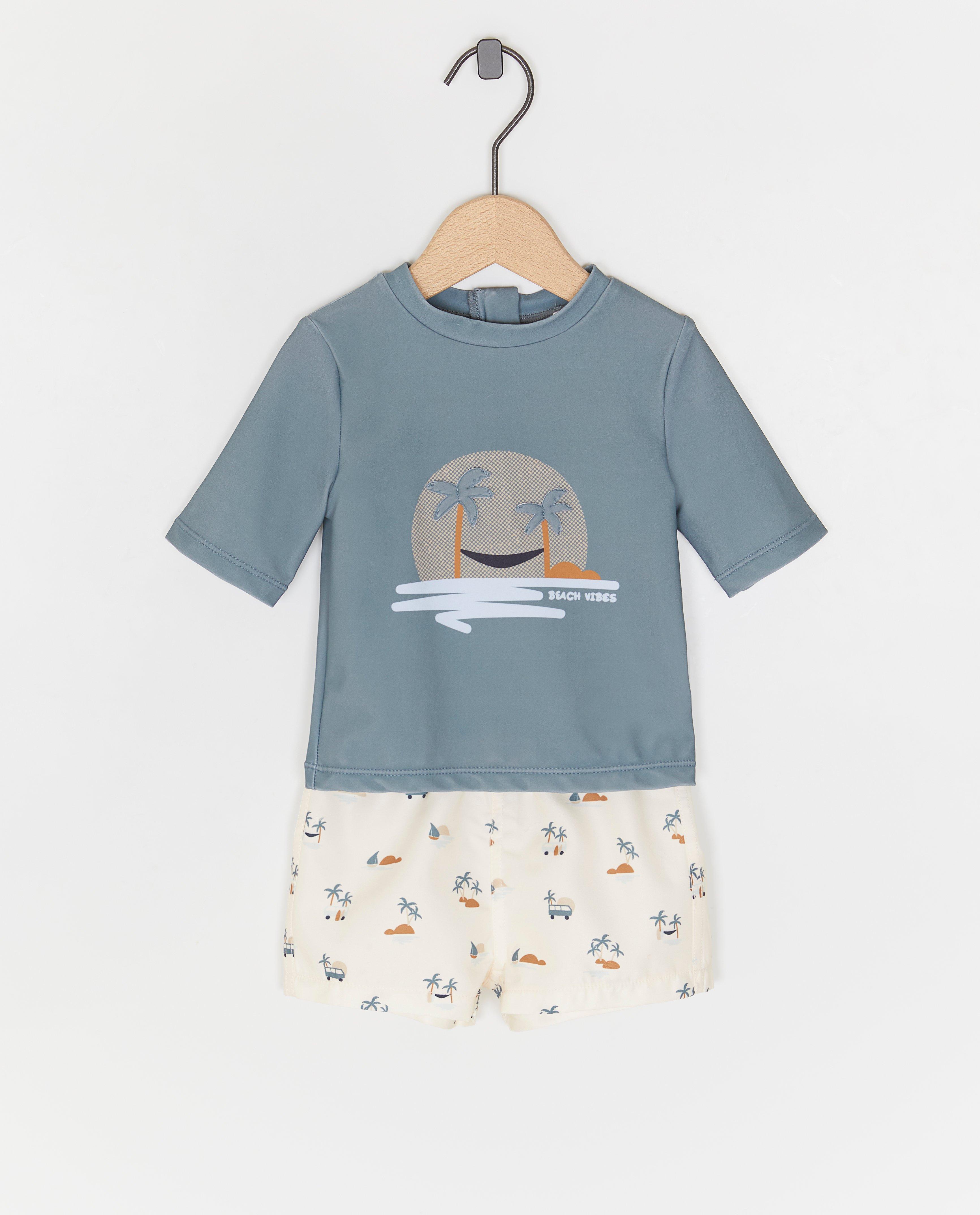 Ensemble de natation : top + short, UPF 50+ - null - Cuddles and Smiles