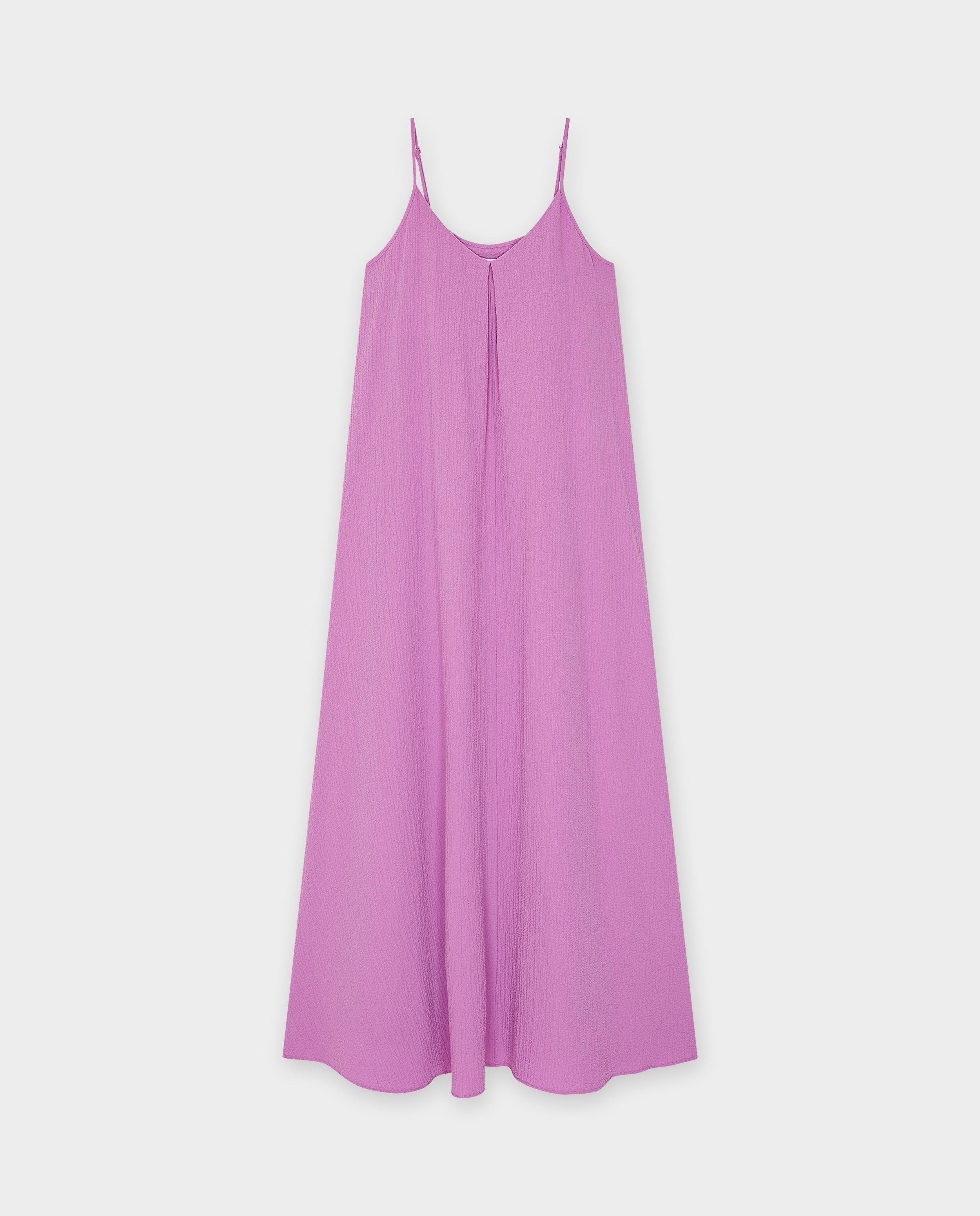 Jurk met structuur - Product Detail - paars - afbeelding nummer 4