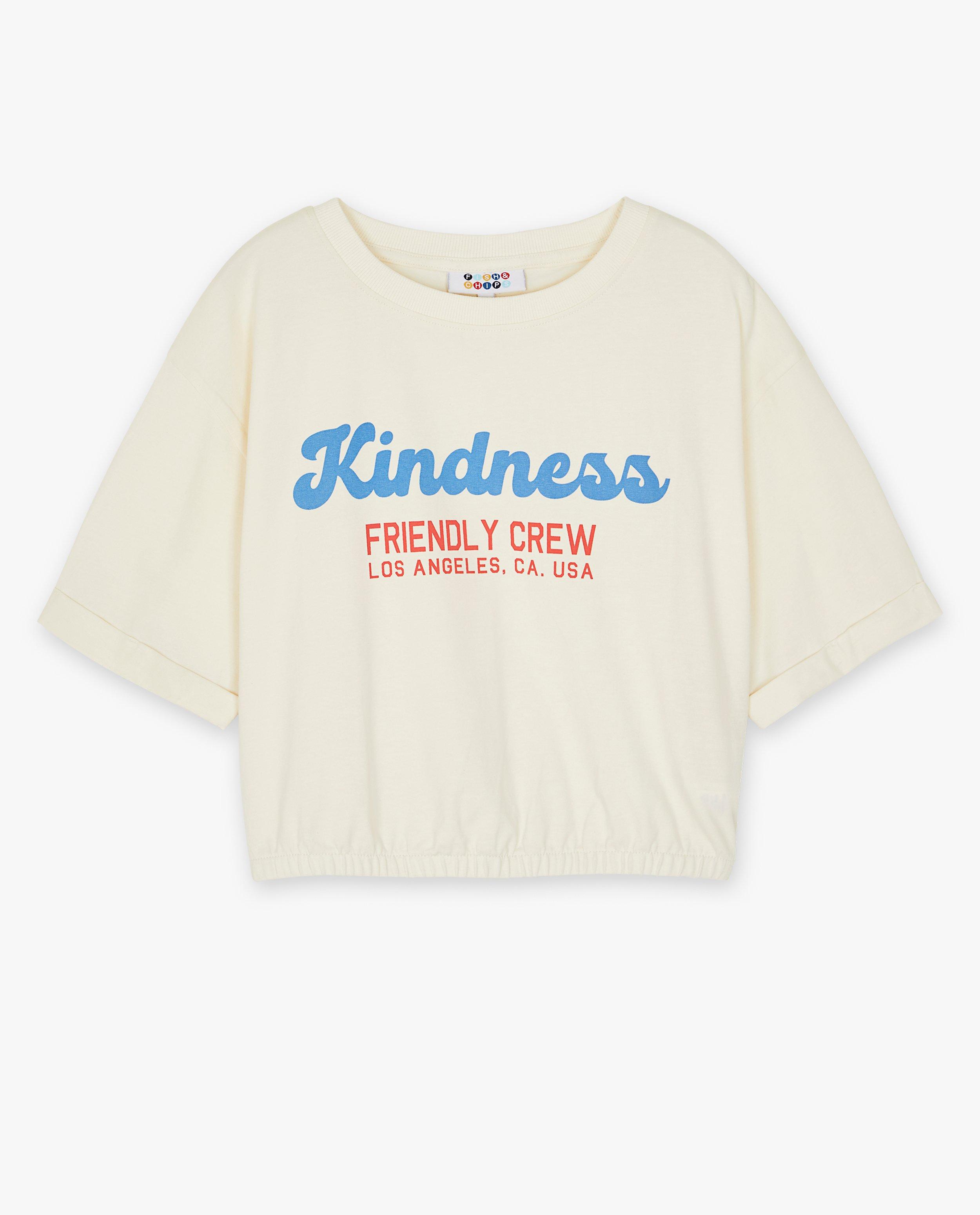 T-shirts - T-shirt met opschrift
