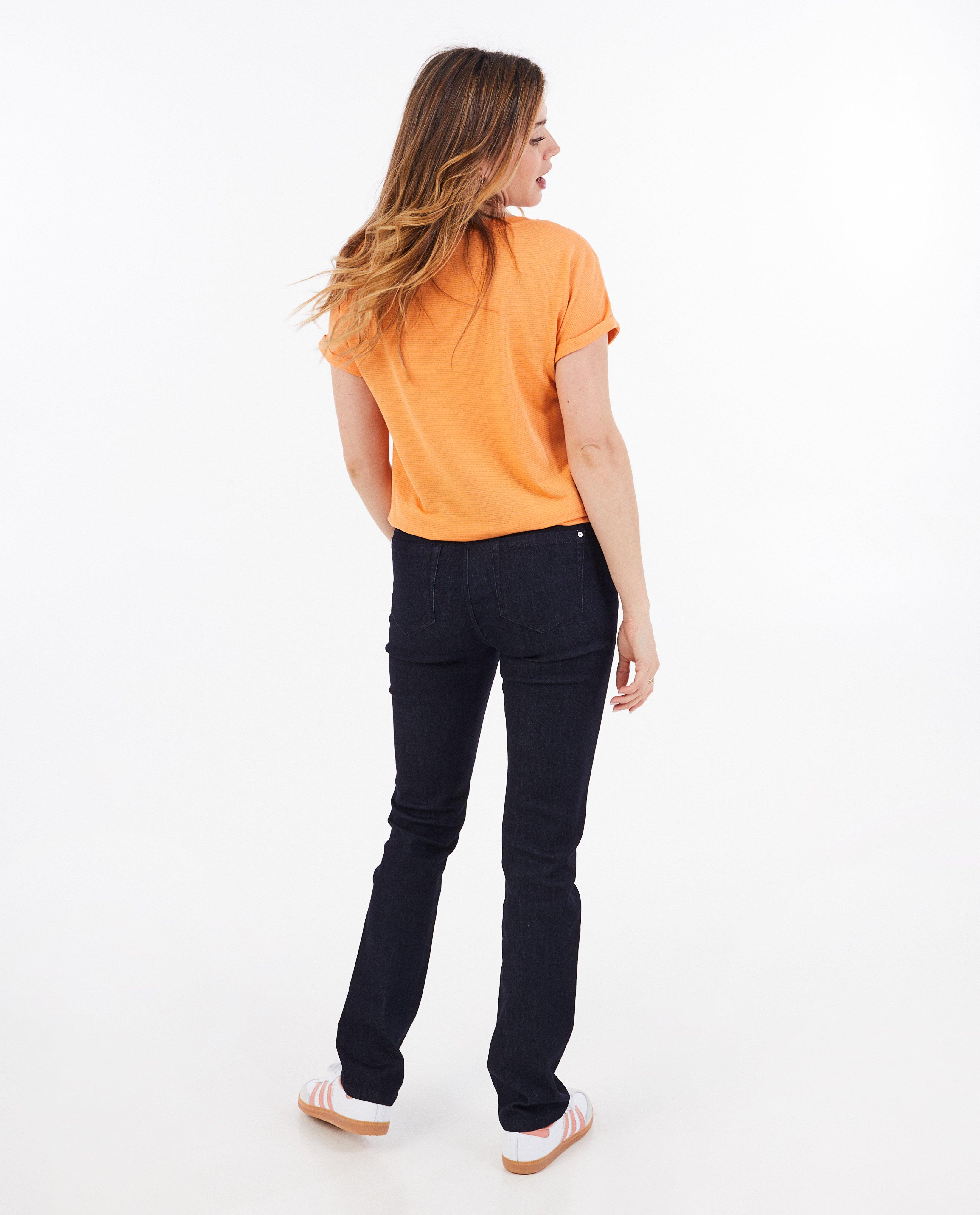 T-shirts - T-shirt met fijne strepen