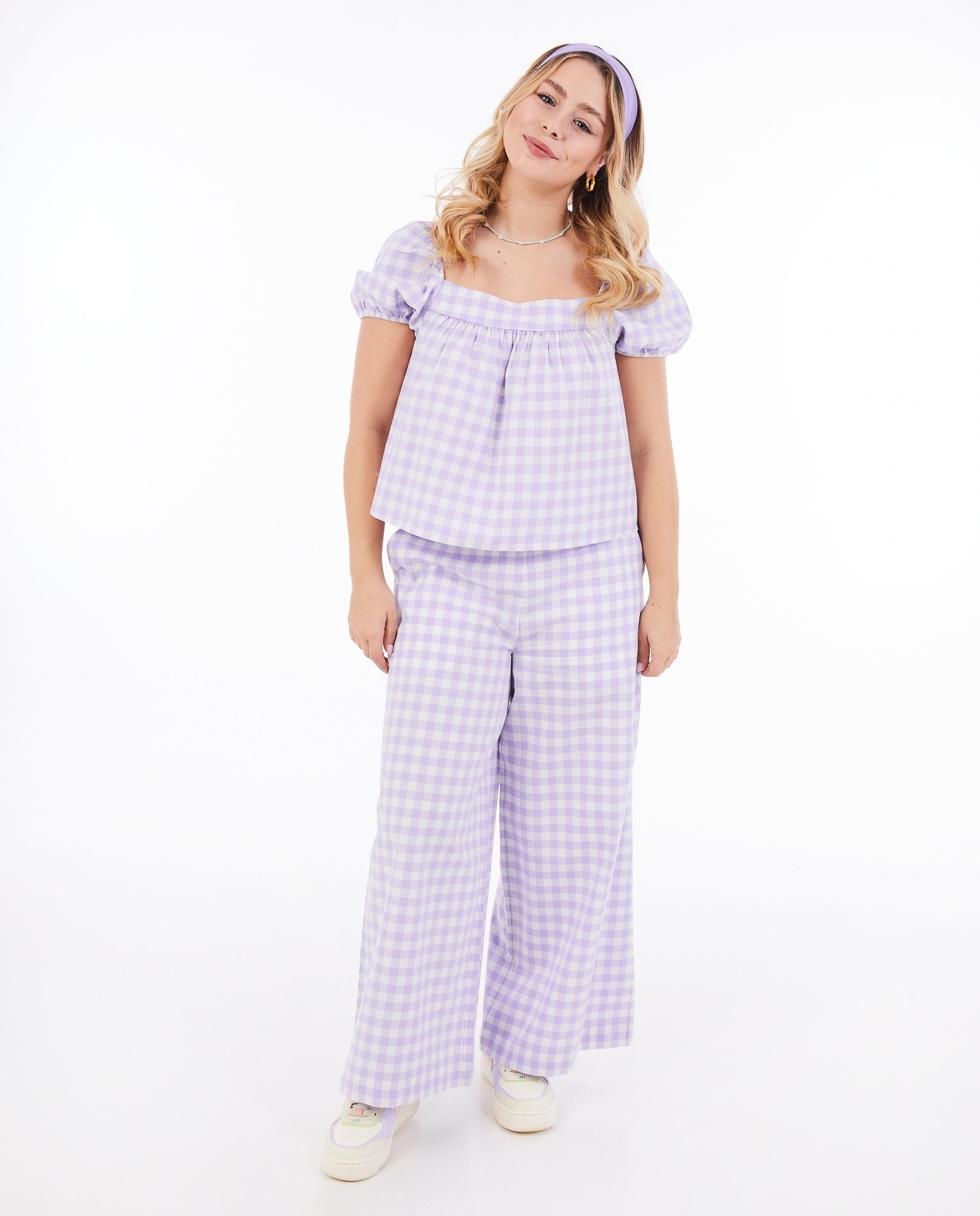 Broeken - Broek met ruiten
