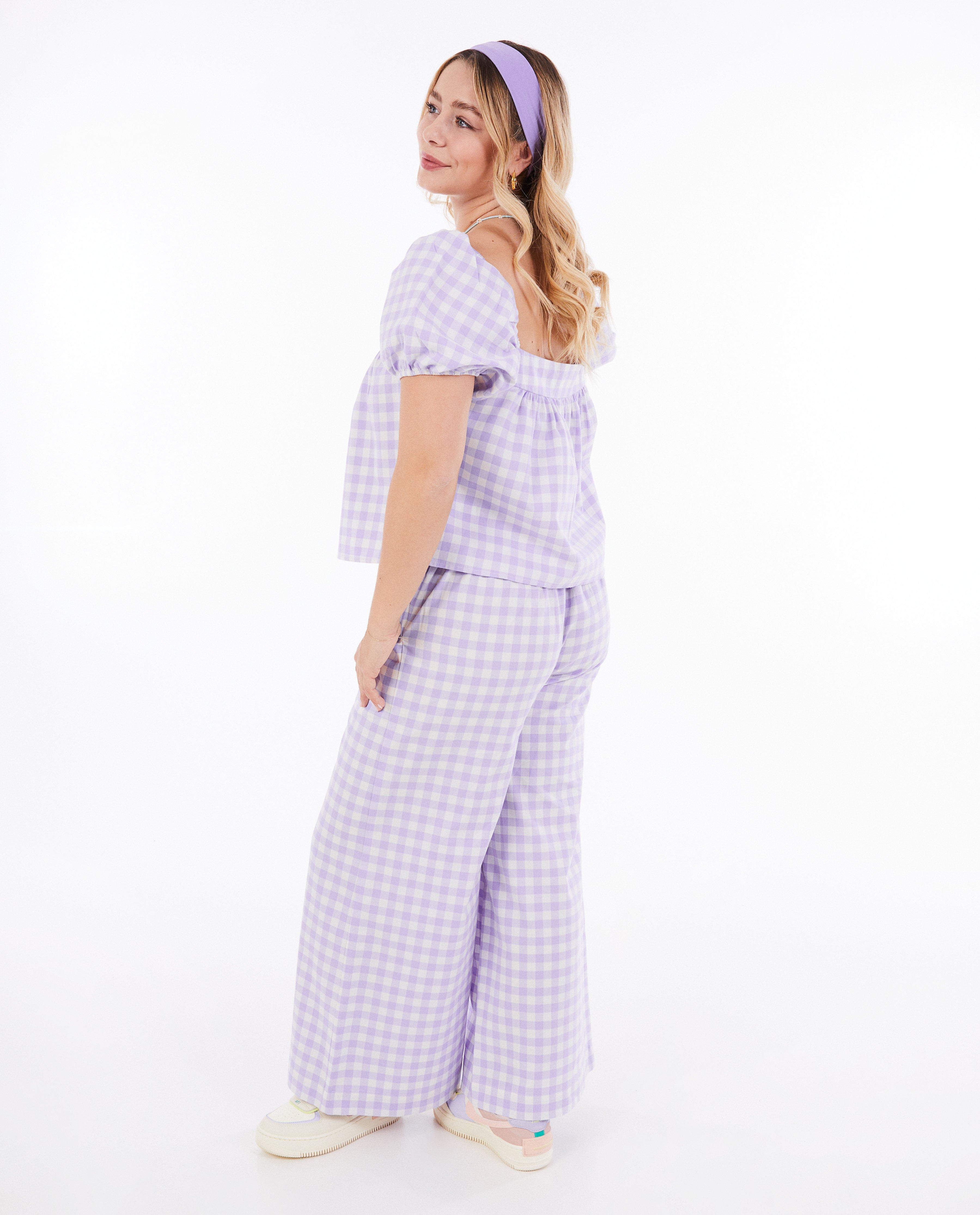 Broeken - Broek met ruiten