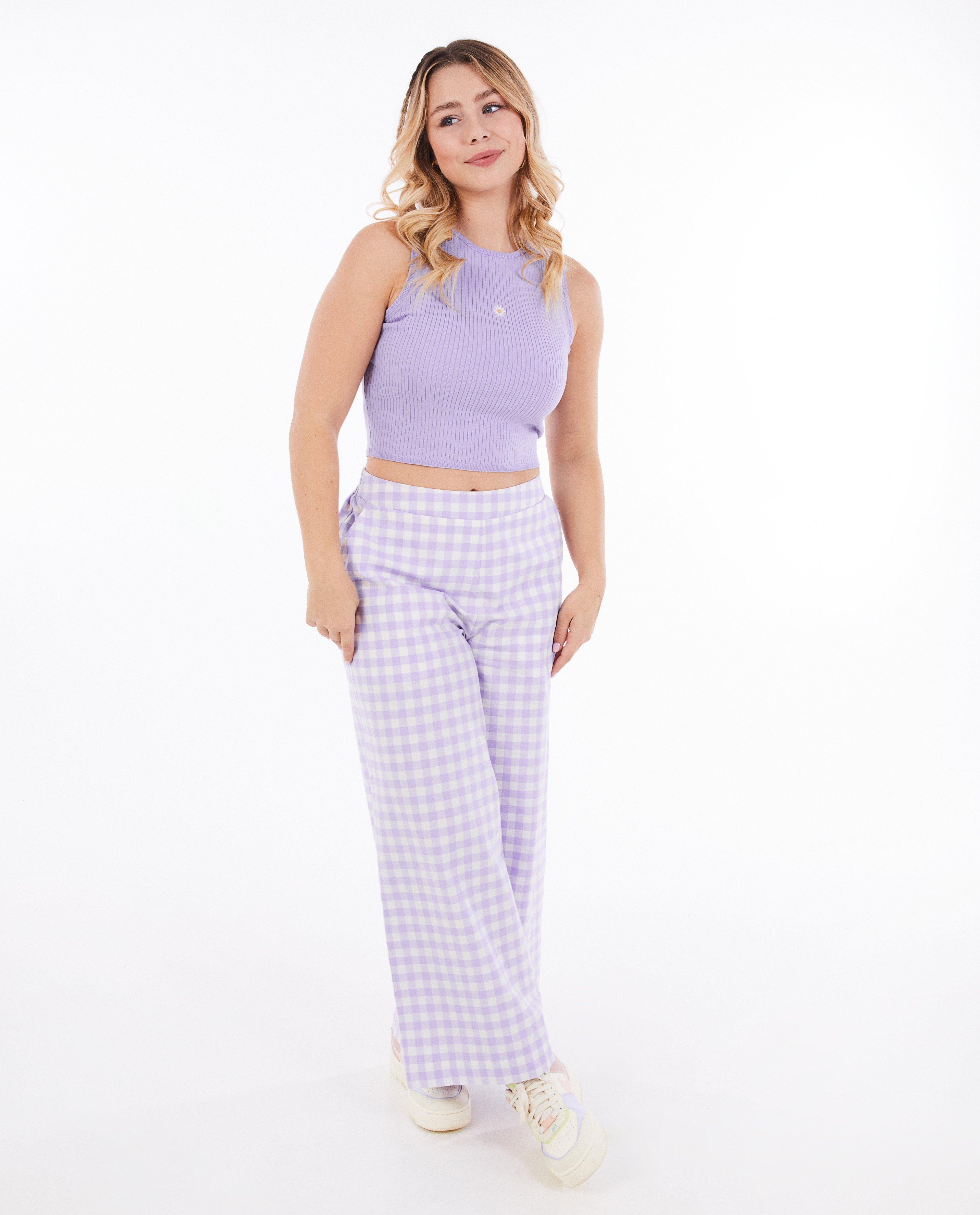 Broeken - Broek met ruiten
