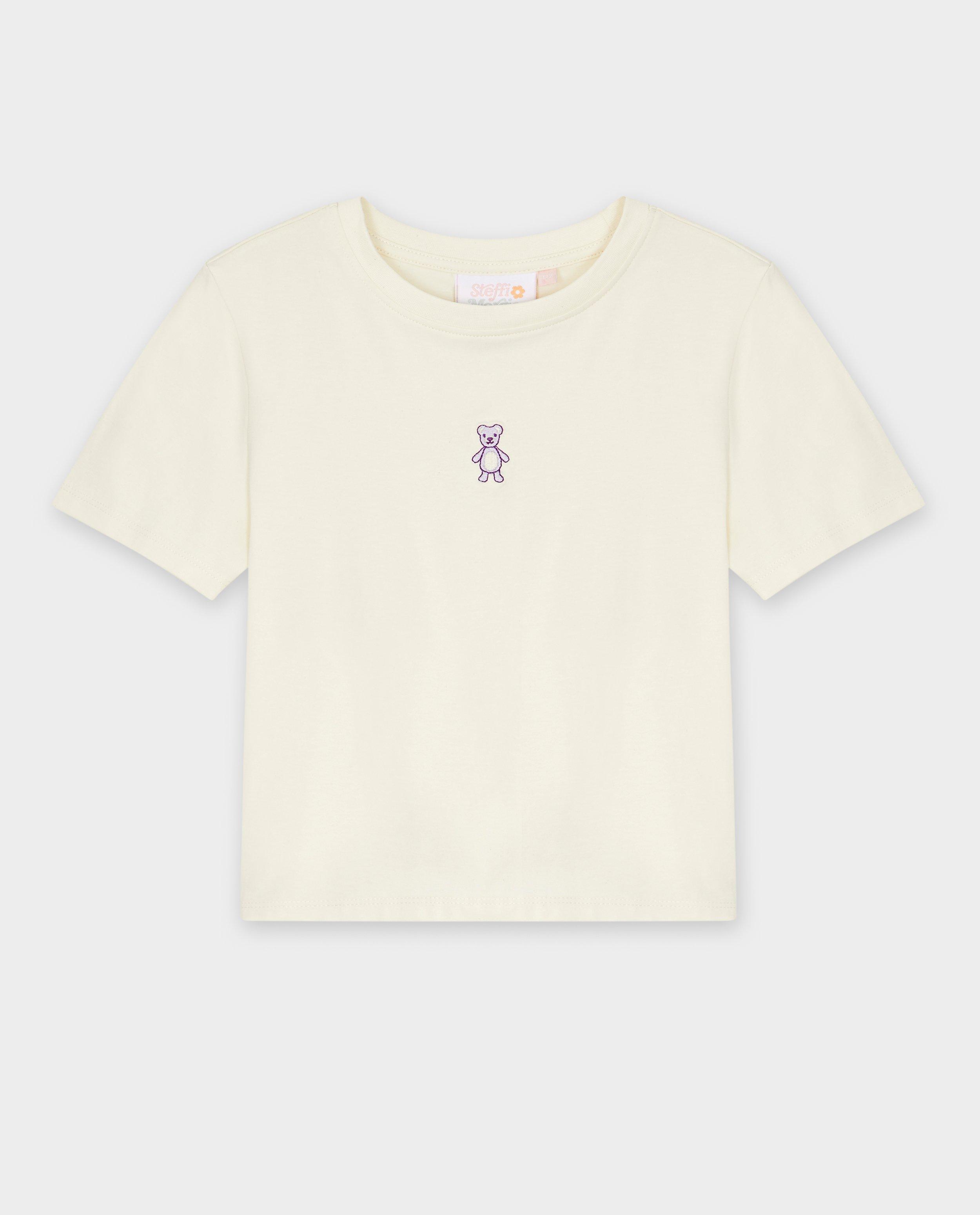 T-shirts - T-shirt met geborduurd beertje