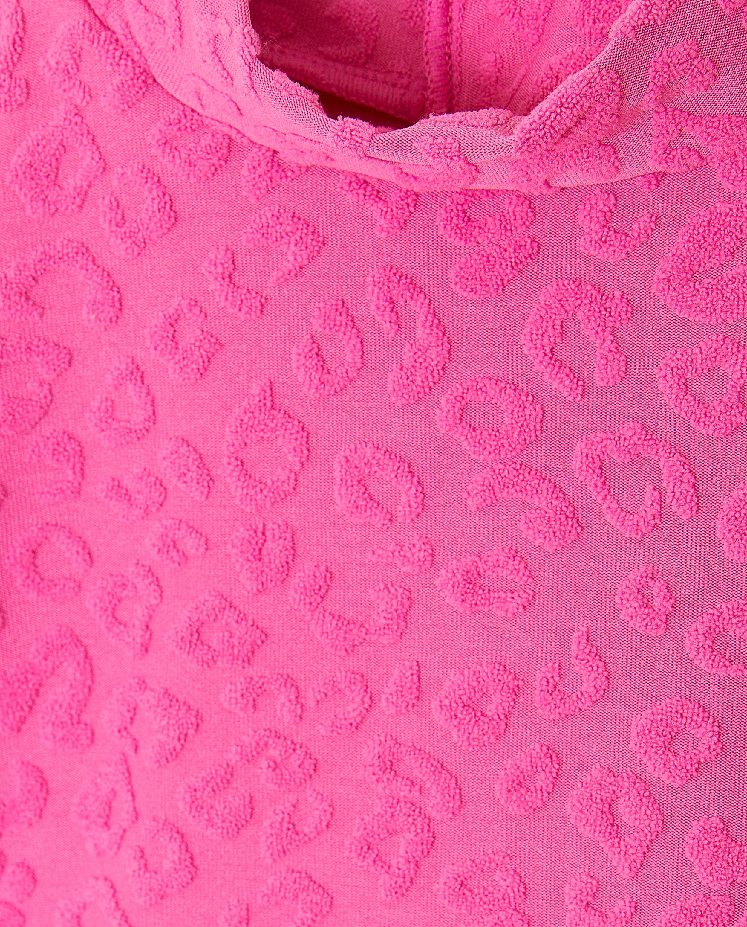 Zwemkleding - Badpak met luipaardprint, UPF 50+