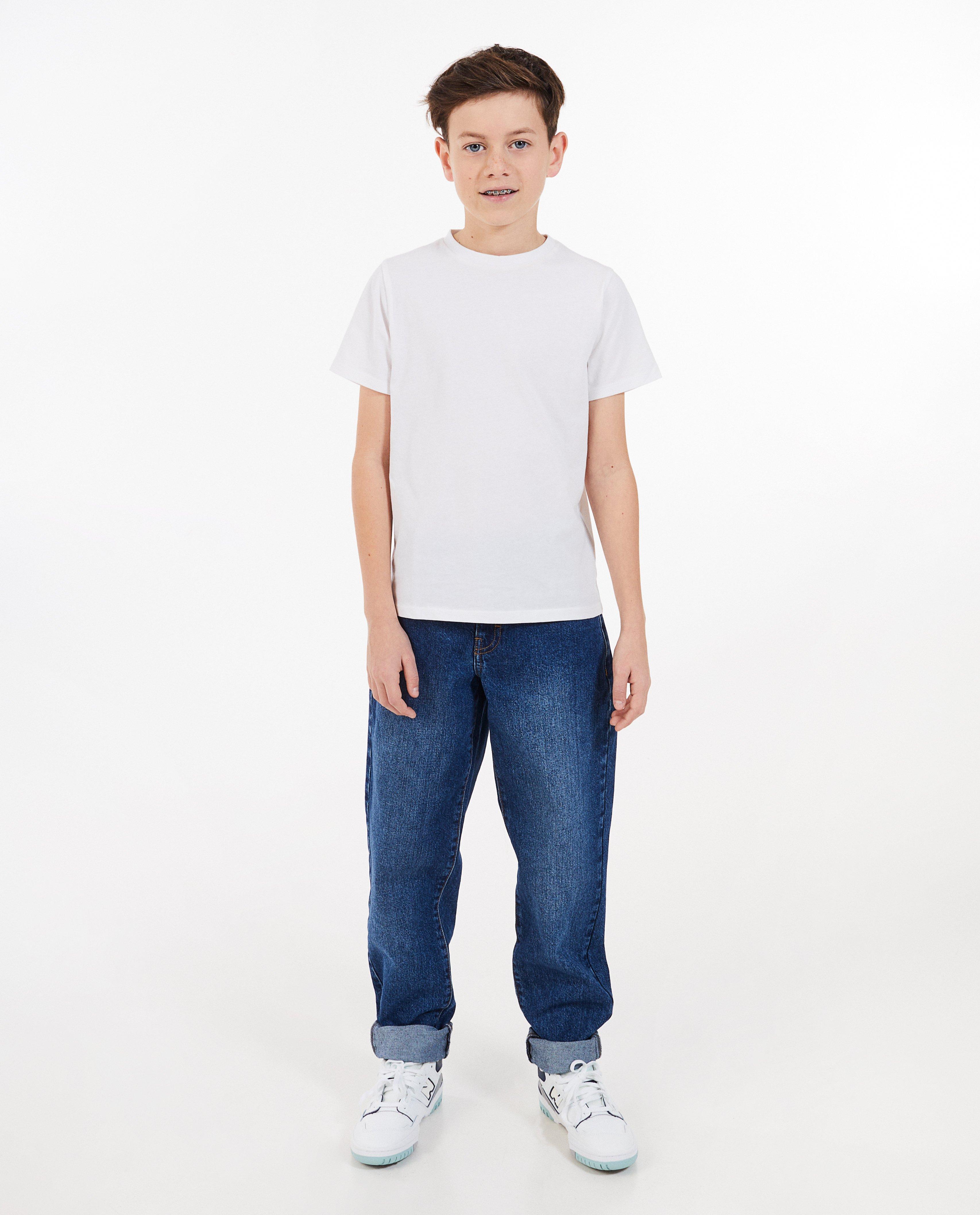 Blauwe jeans, loose fit - Product Detail - donkerblauw - afbeelding nummer 1