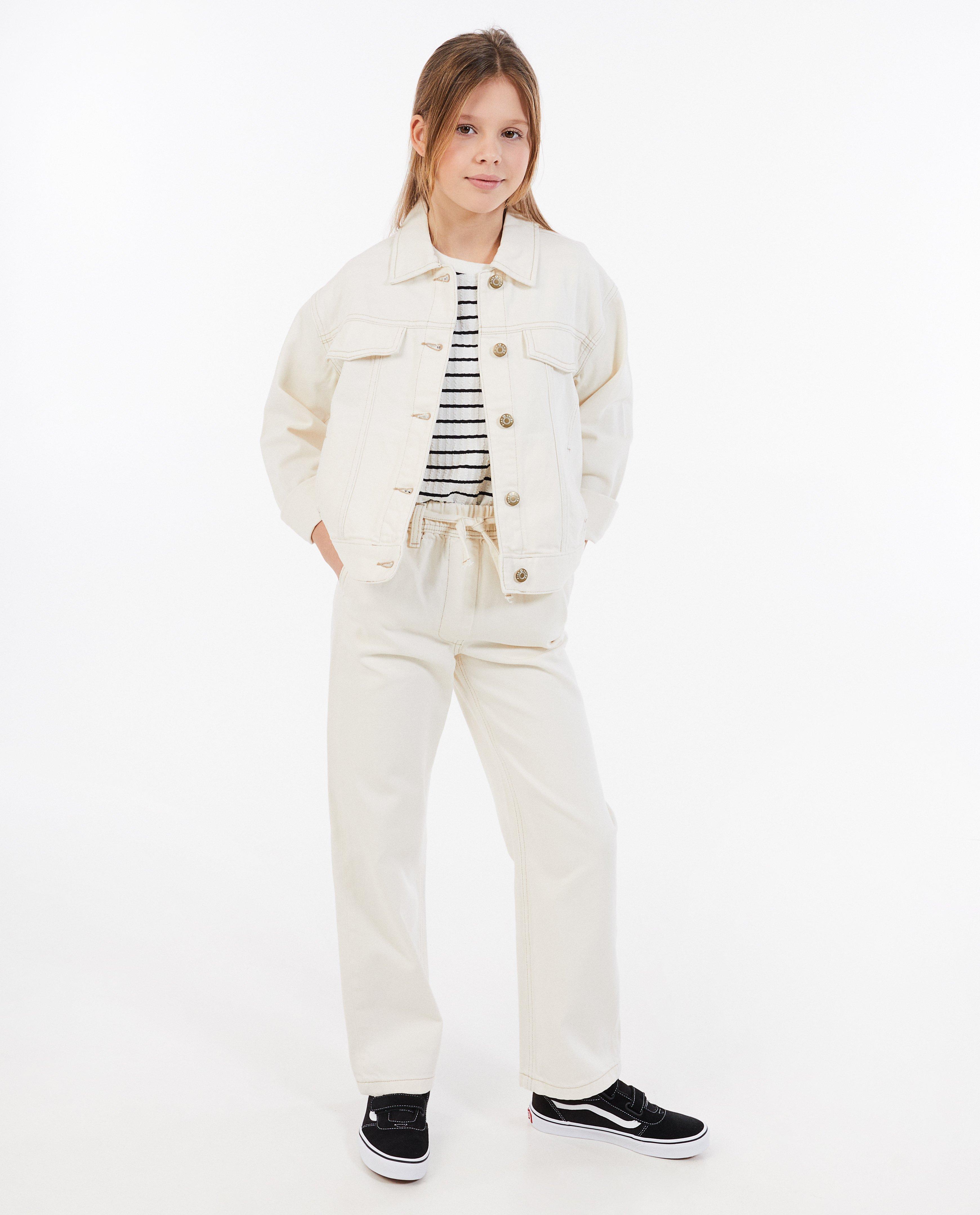 Beige jeans, straight fit - null - Fish & Chips