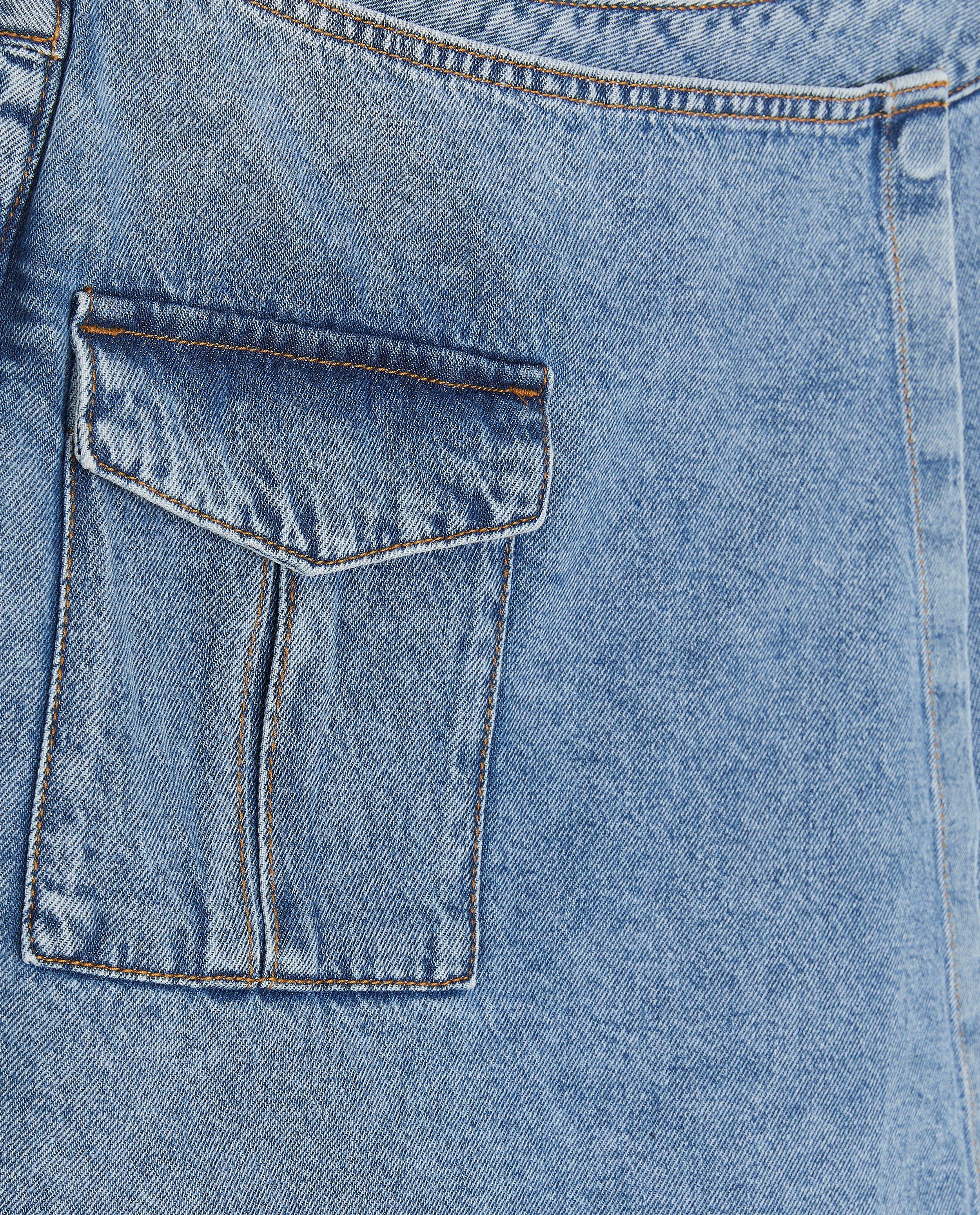 Skort van jeans - Product Detail - lichtblauw - afbeelding nummer 6