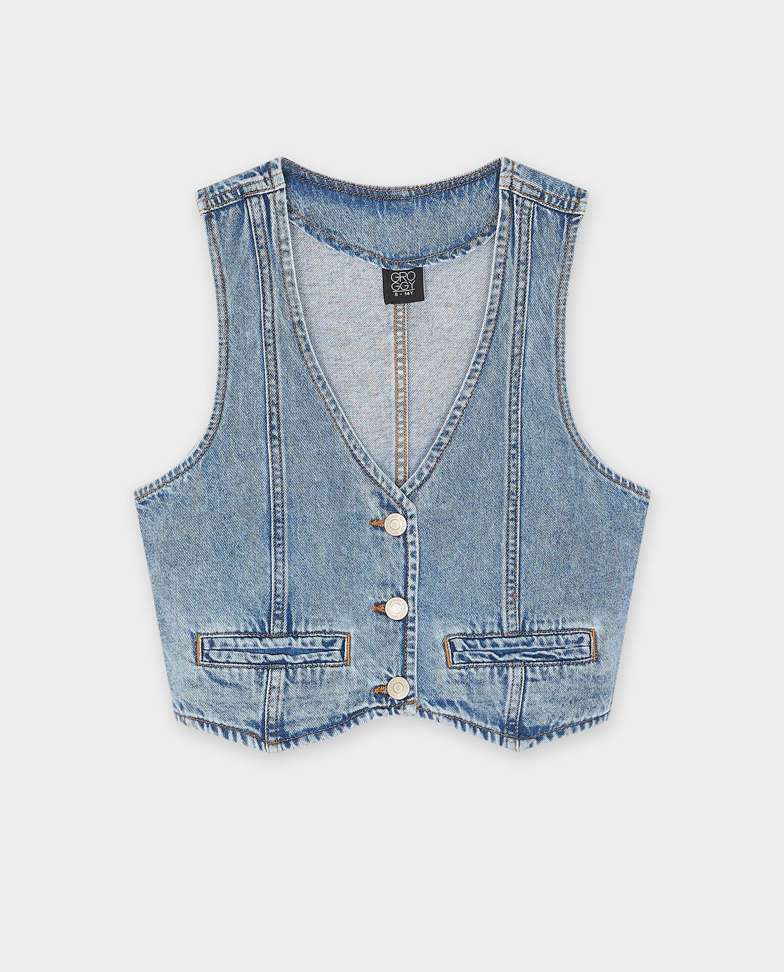 Cardigan - Gilet van jeans