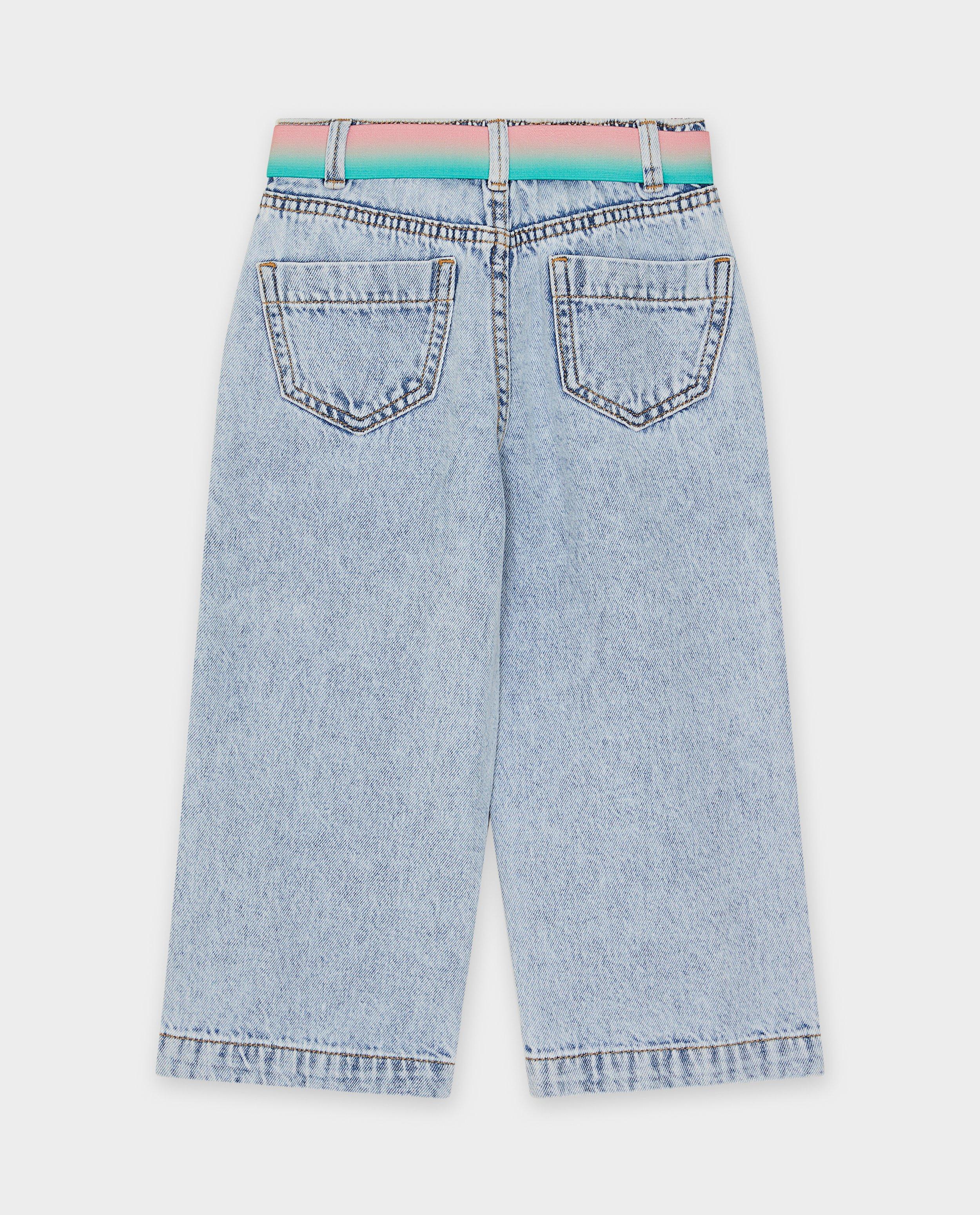 Jeans met asymmetrische naden, straight fit - Product Detail - blauw - afbeelding nummer 6