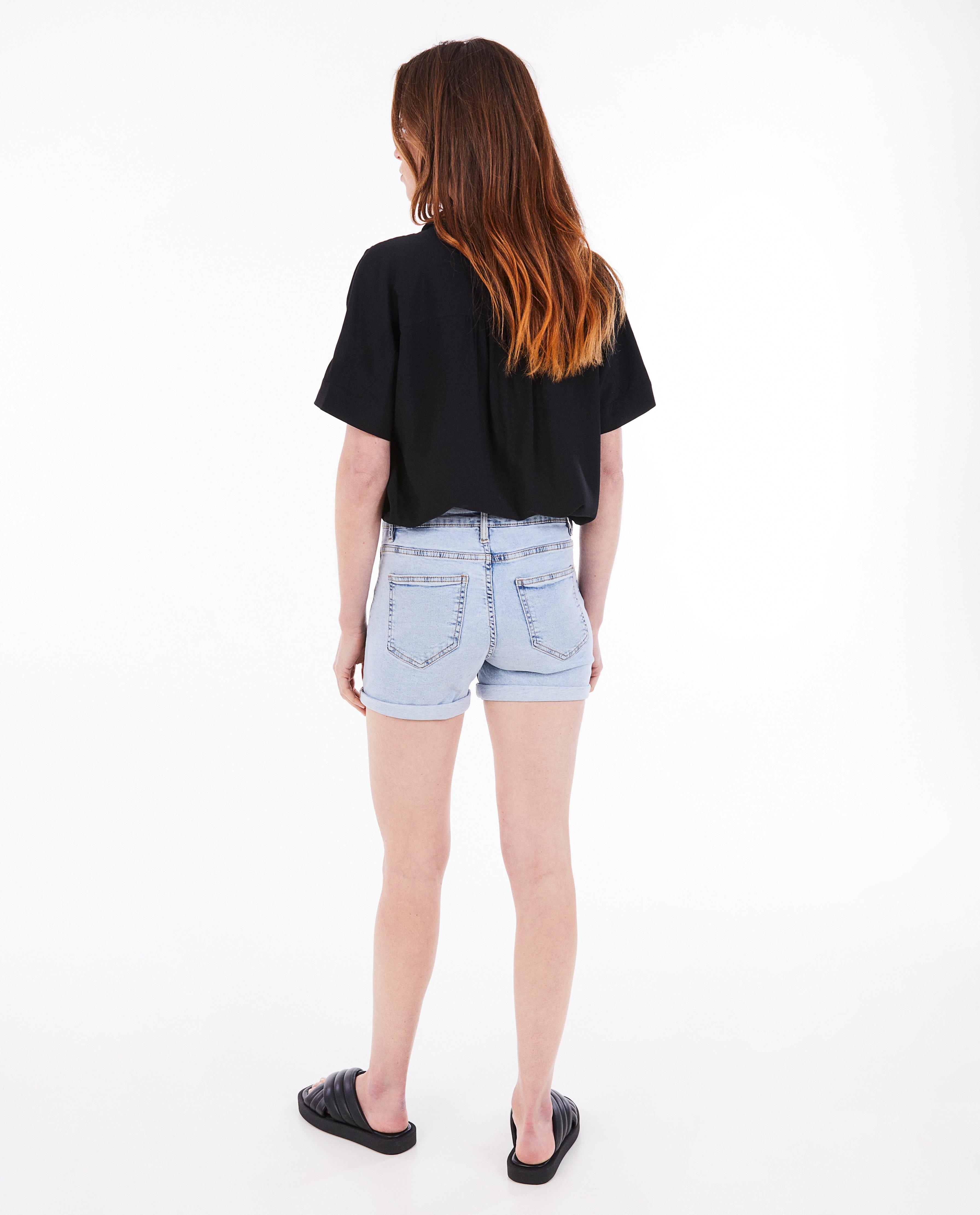 Shorten - Lichtblauwe jeansshort