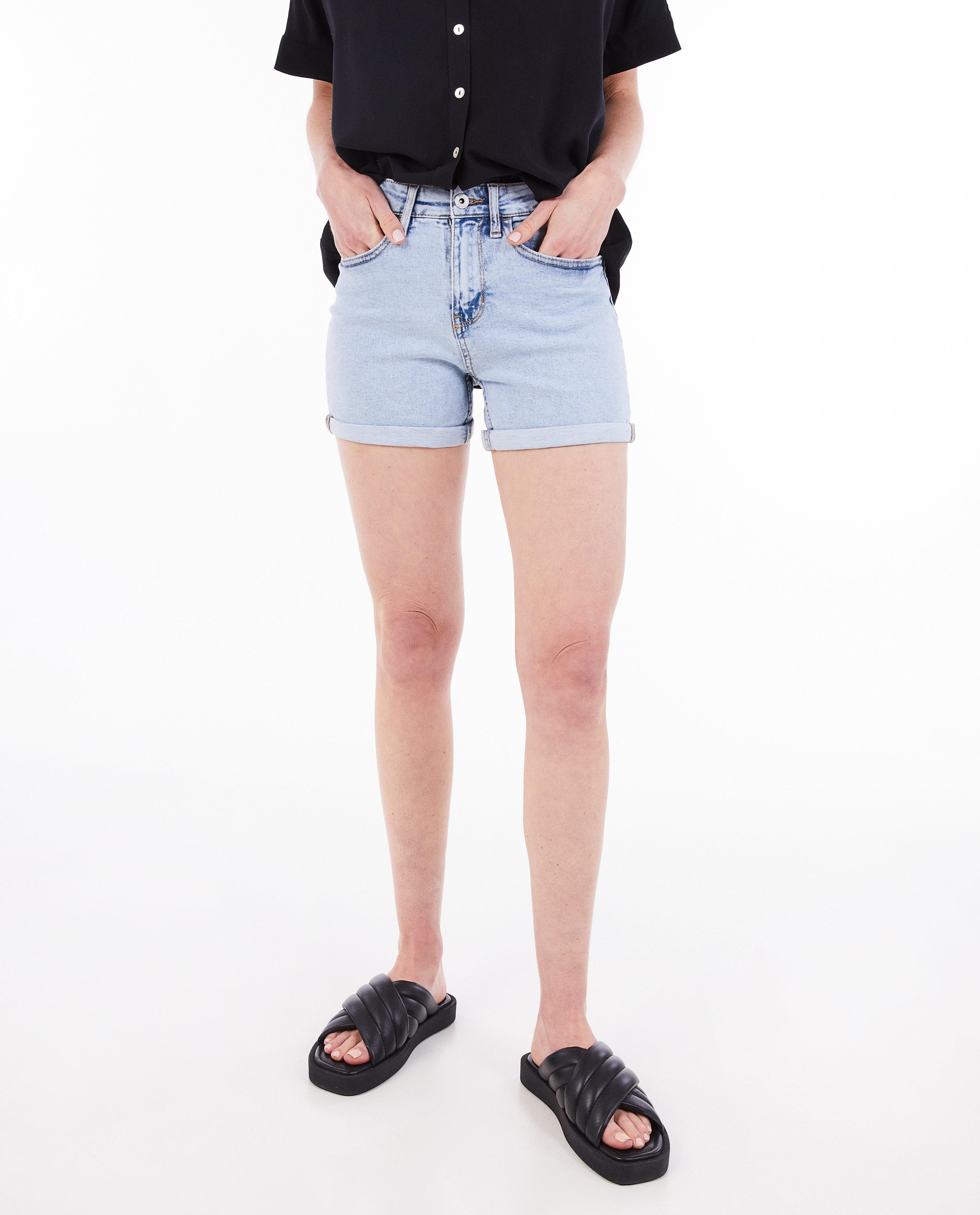 Shorten - Lichtblauwe jeansshort