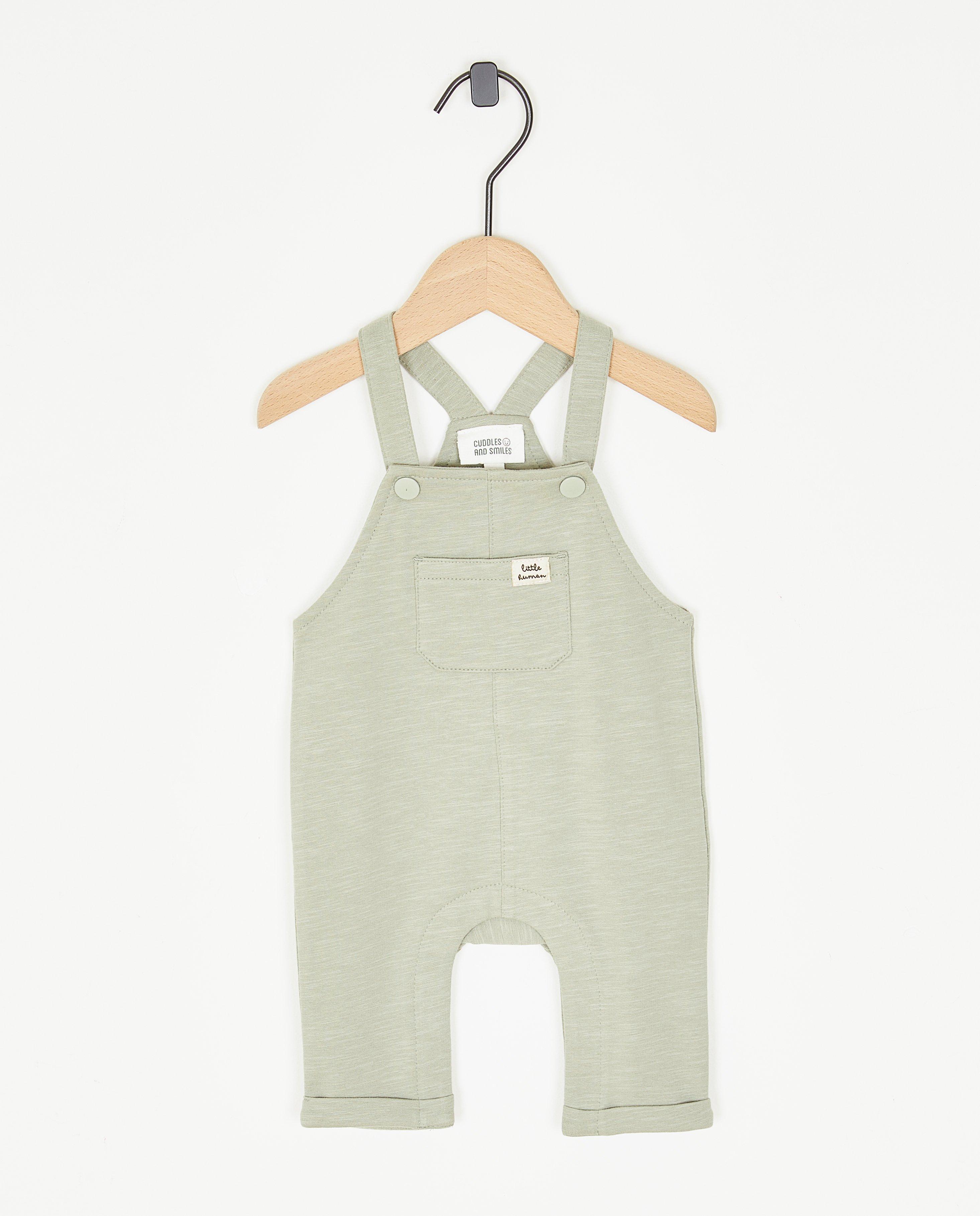 Salopette verte - D&eacute;tails du produit - gris - image num&eacute;ro 1