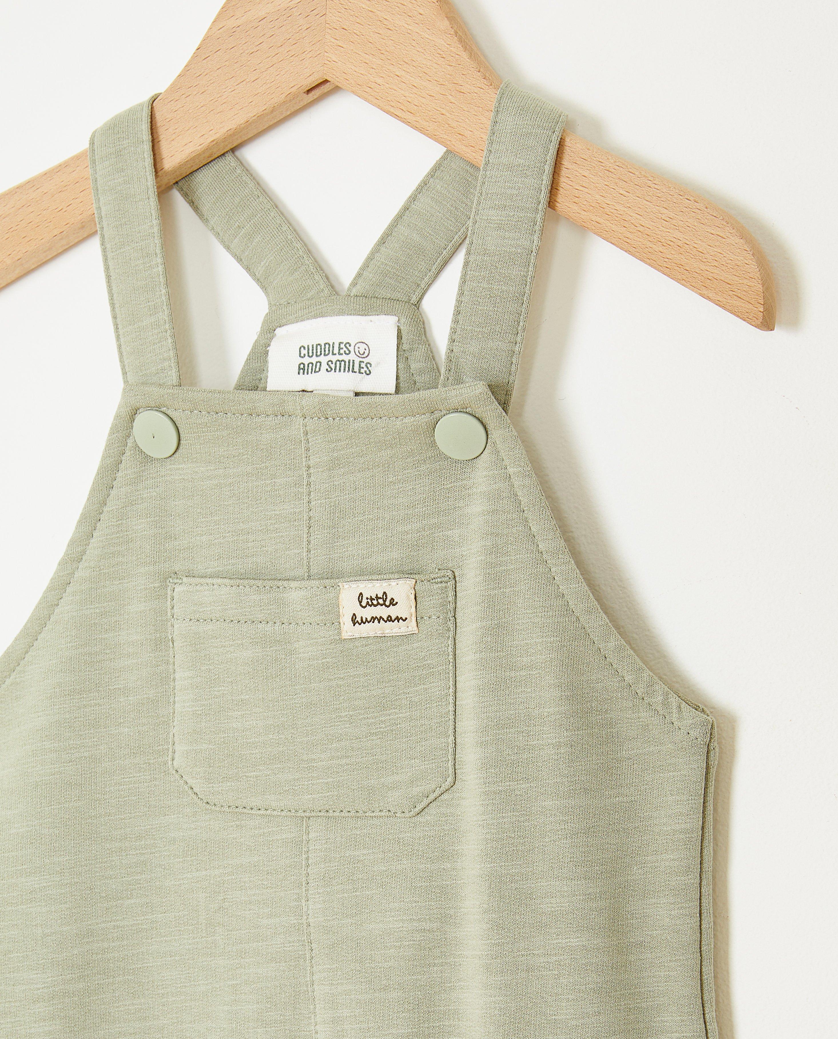 Salopette verte - D&eacute;tails du produit - gris - image num&eacute;ro 3