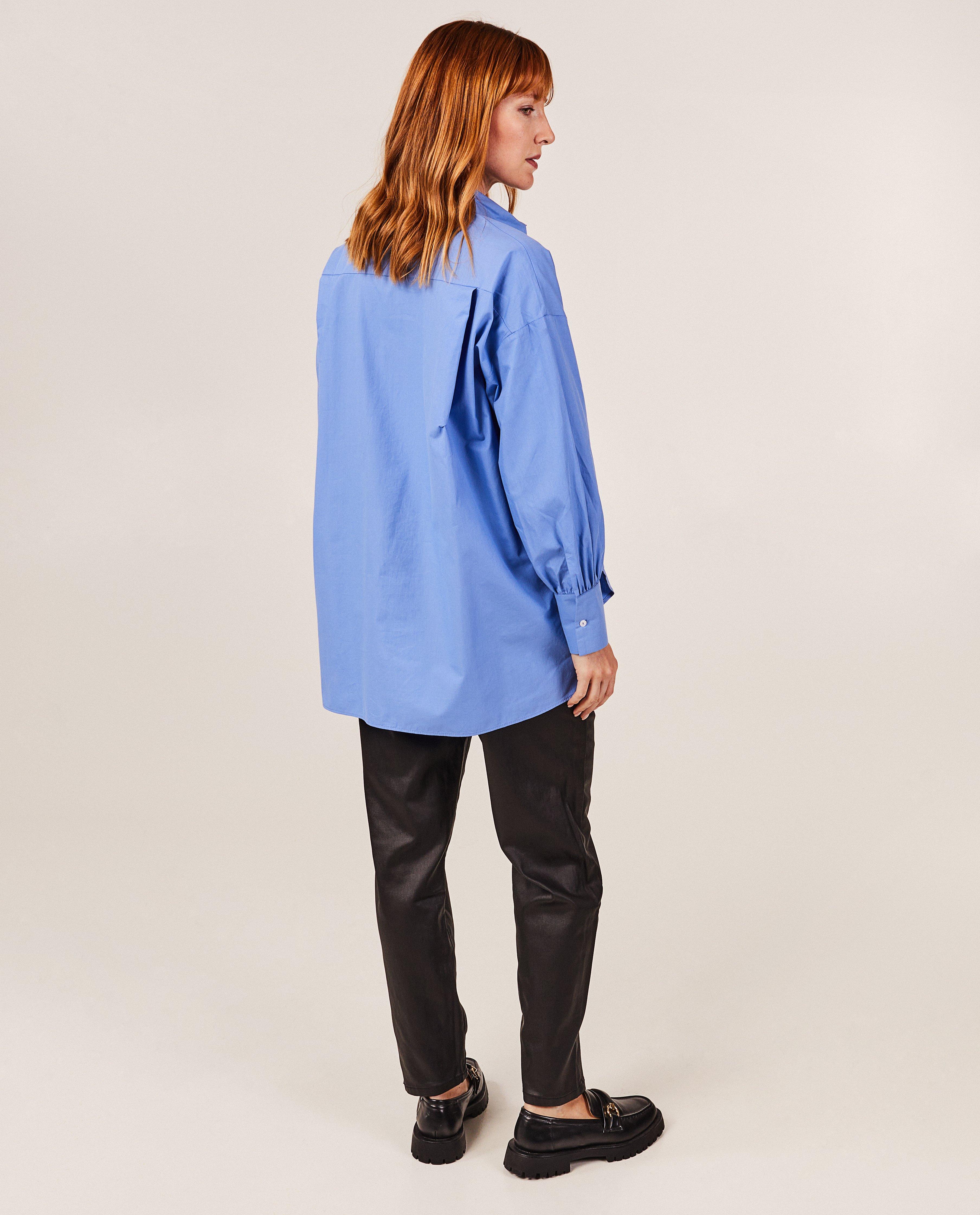 Broeken - Faux leather broek