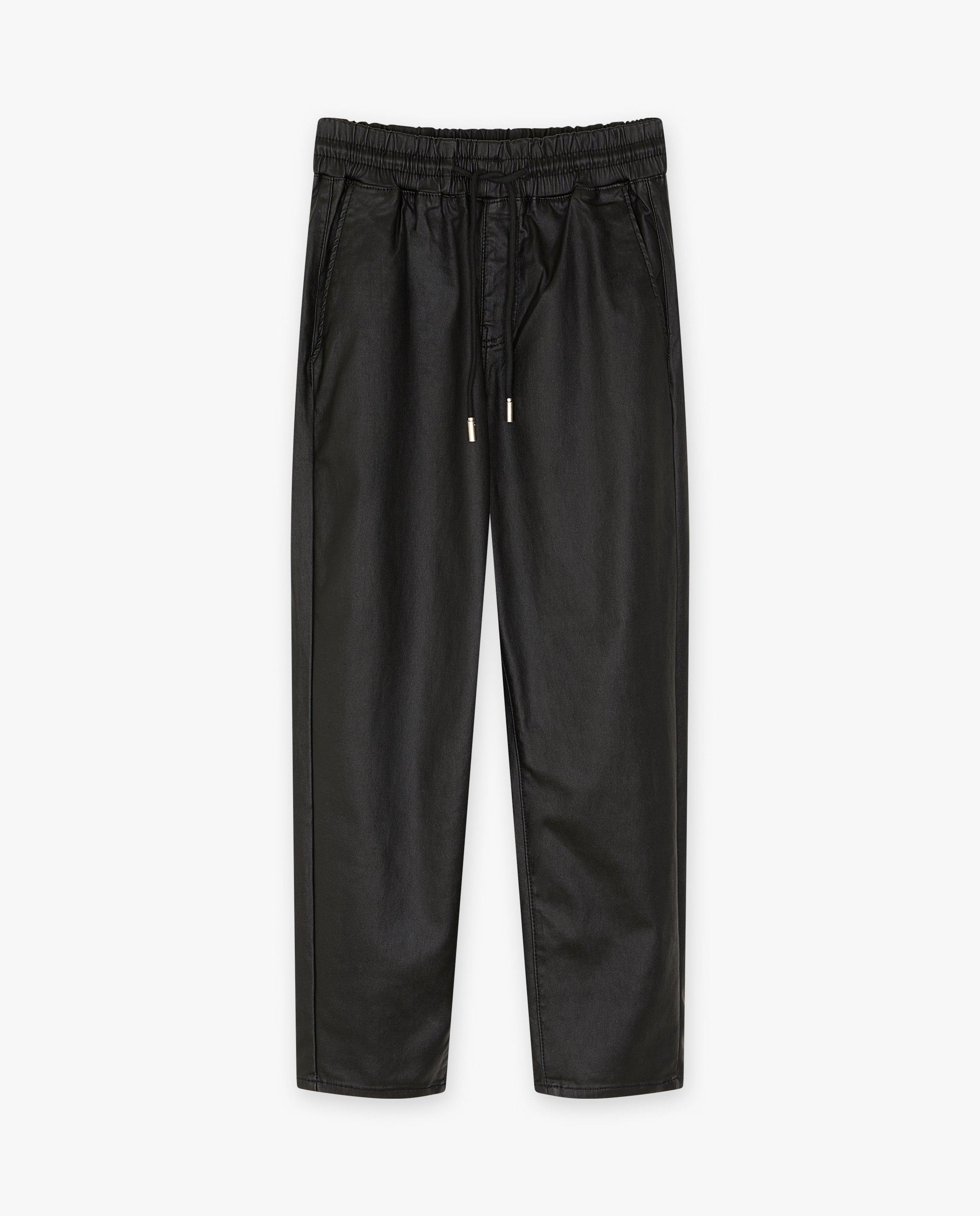 Broeken - Faux leather broek