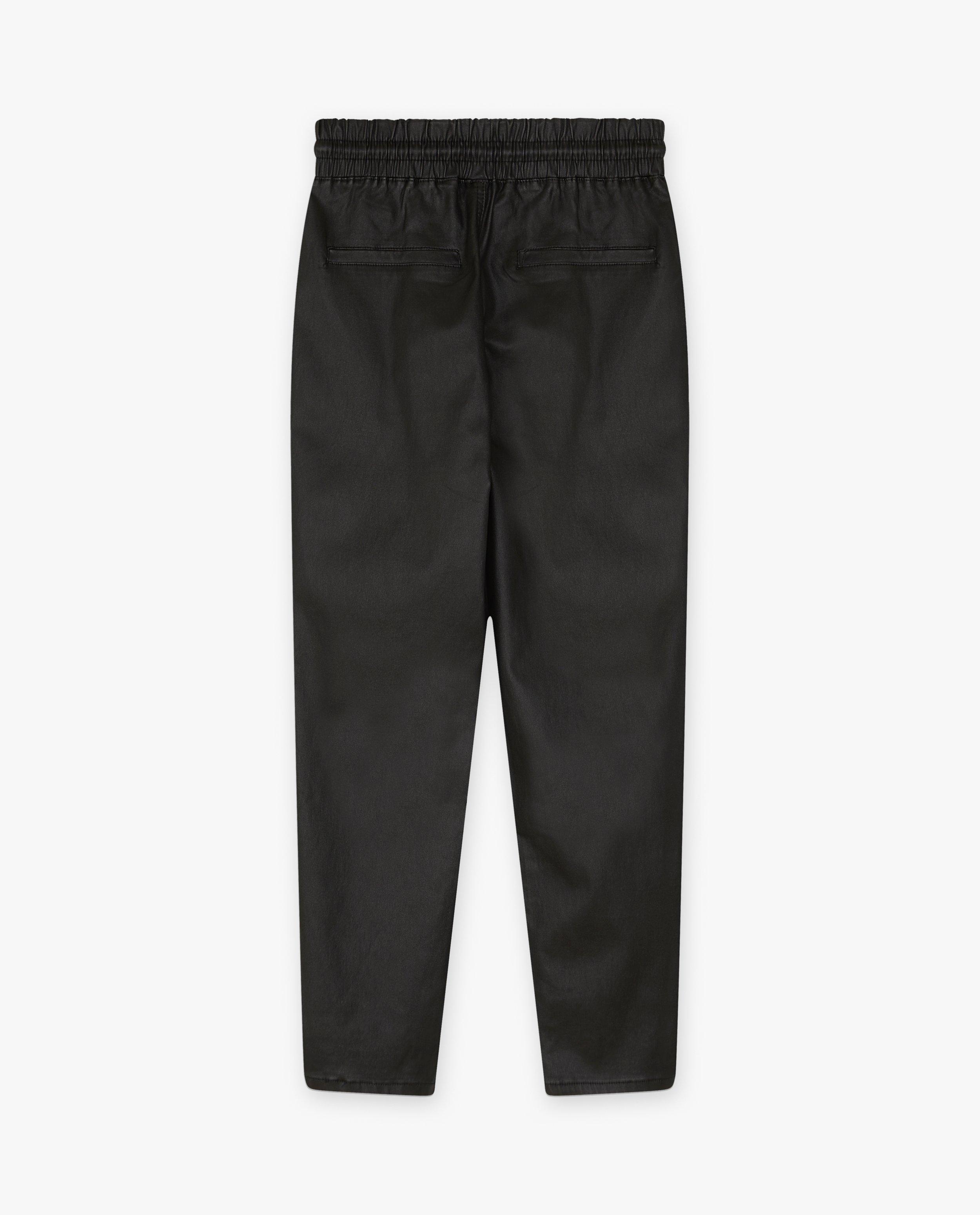Broeken - Faux leather broek