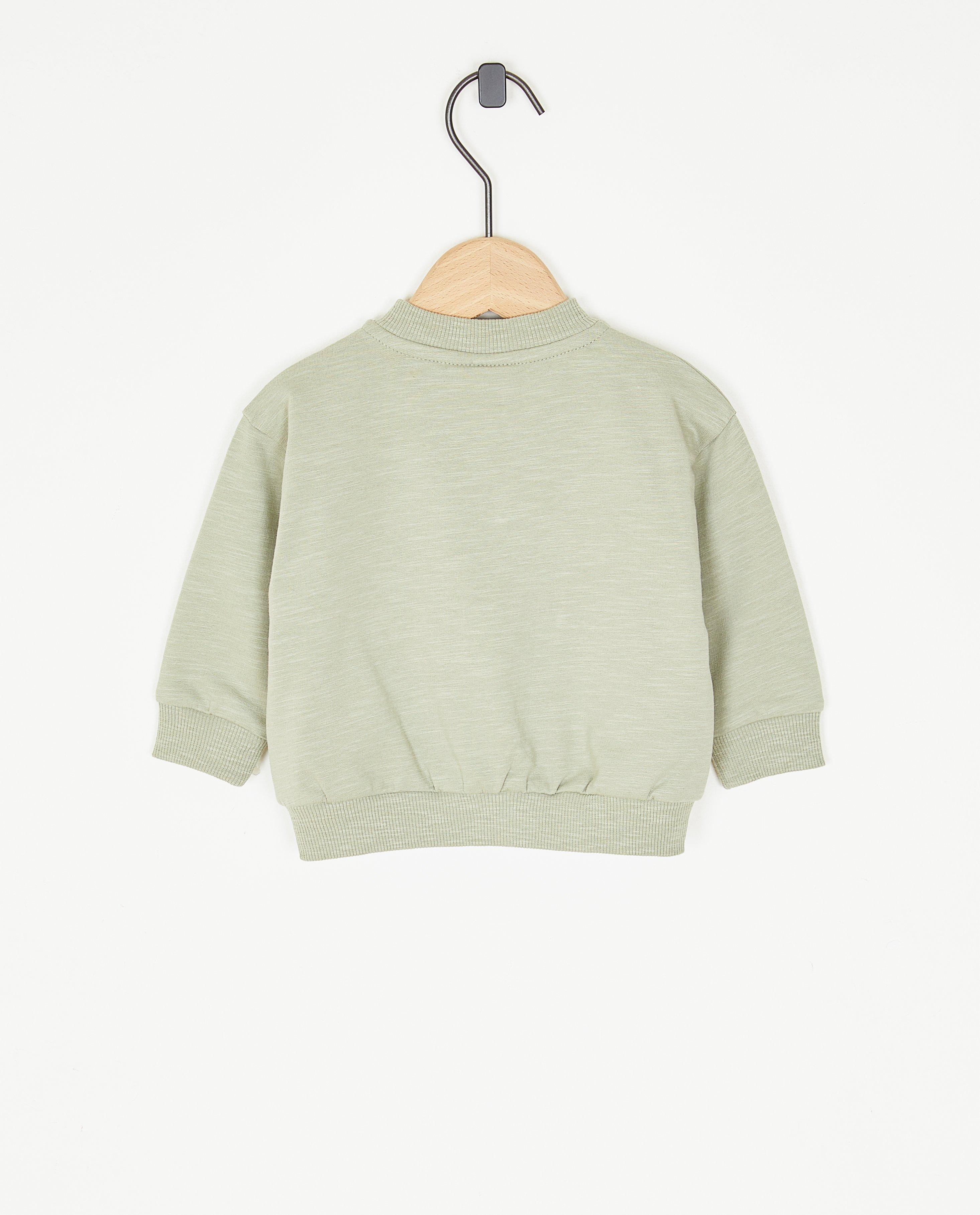 Cardigan - Groen bombervest