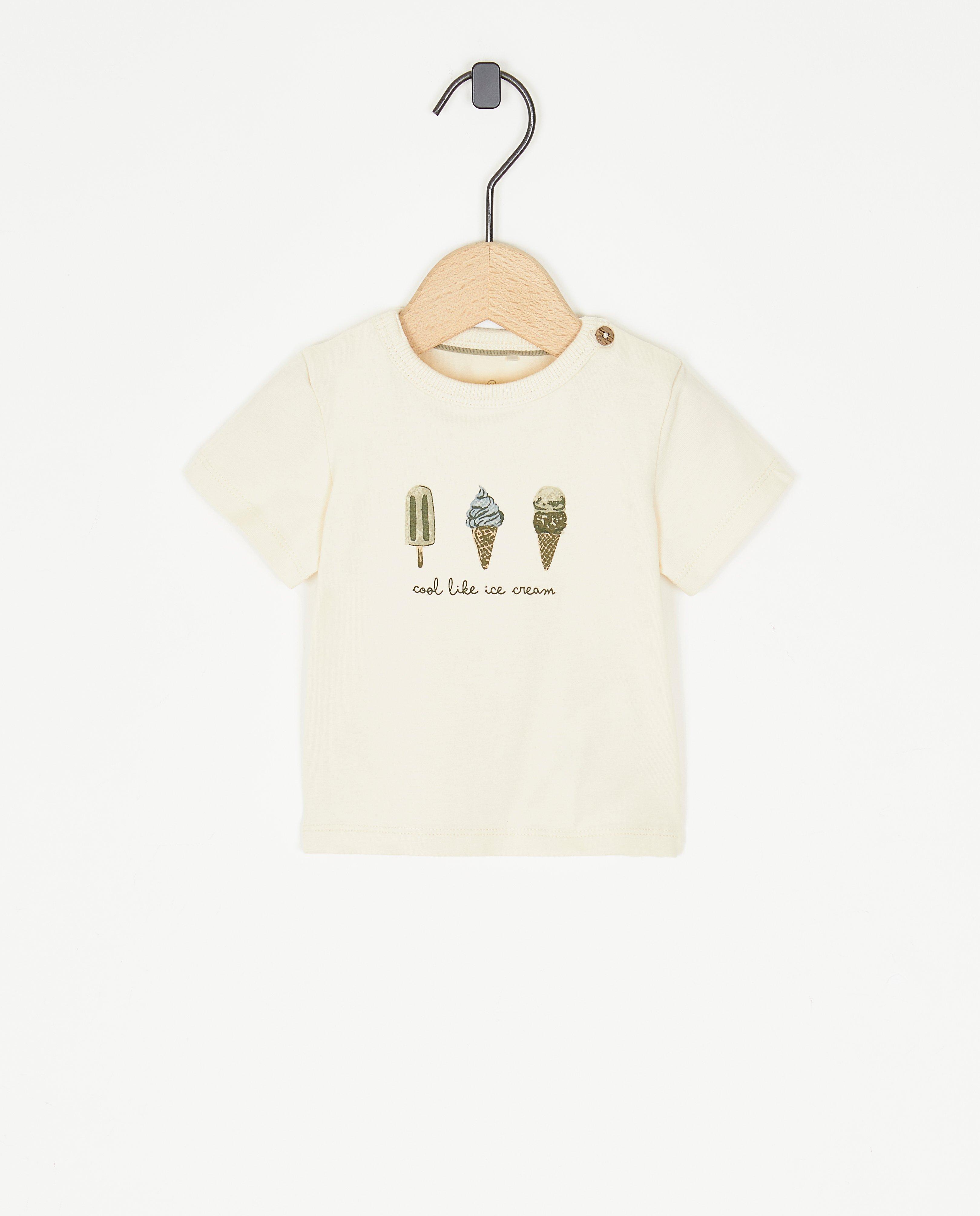 T-shirt à imprimé à glaces - null - Newborn 50-68
