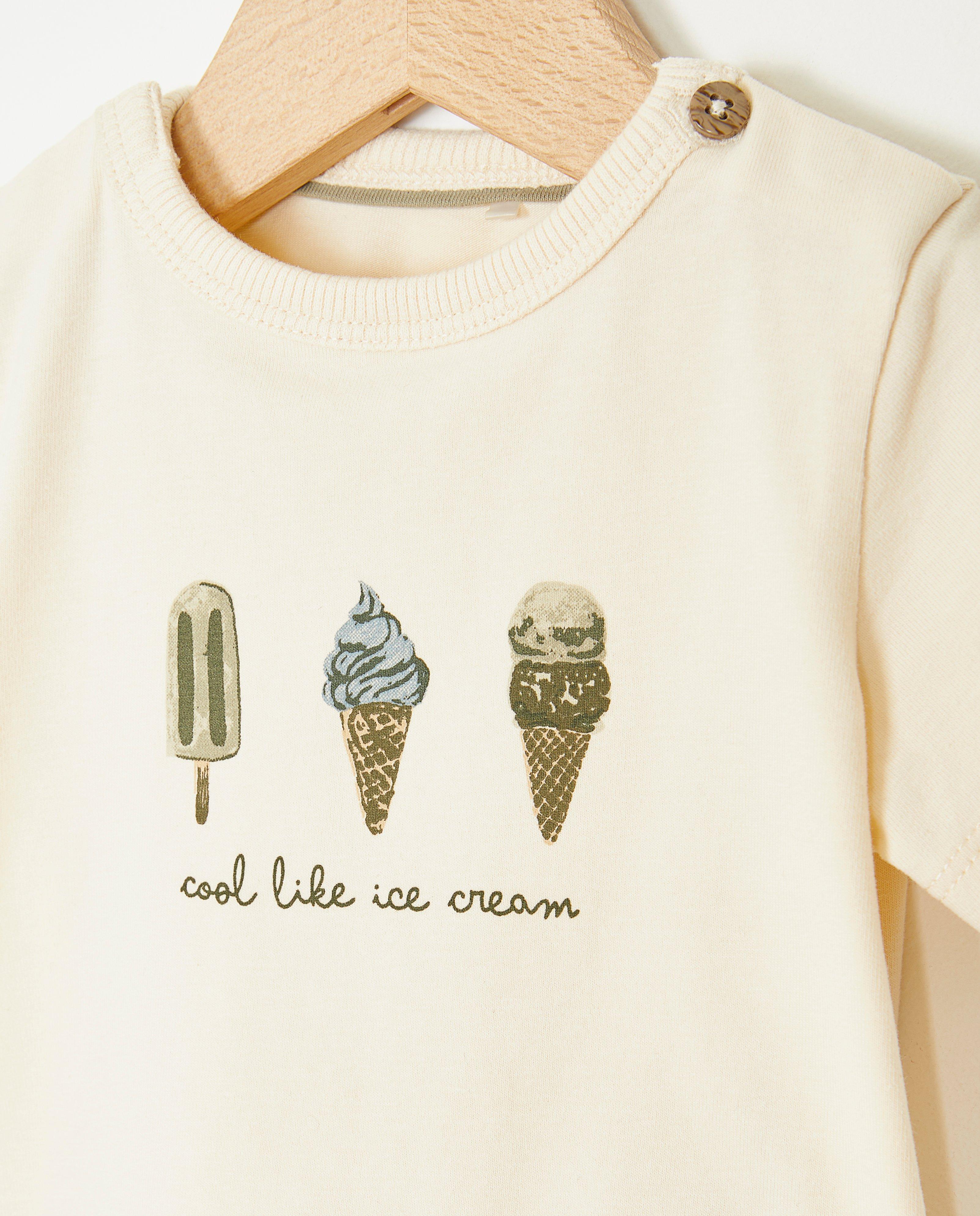T-shirts - T-shirt à imprimé à glaces